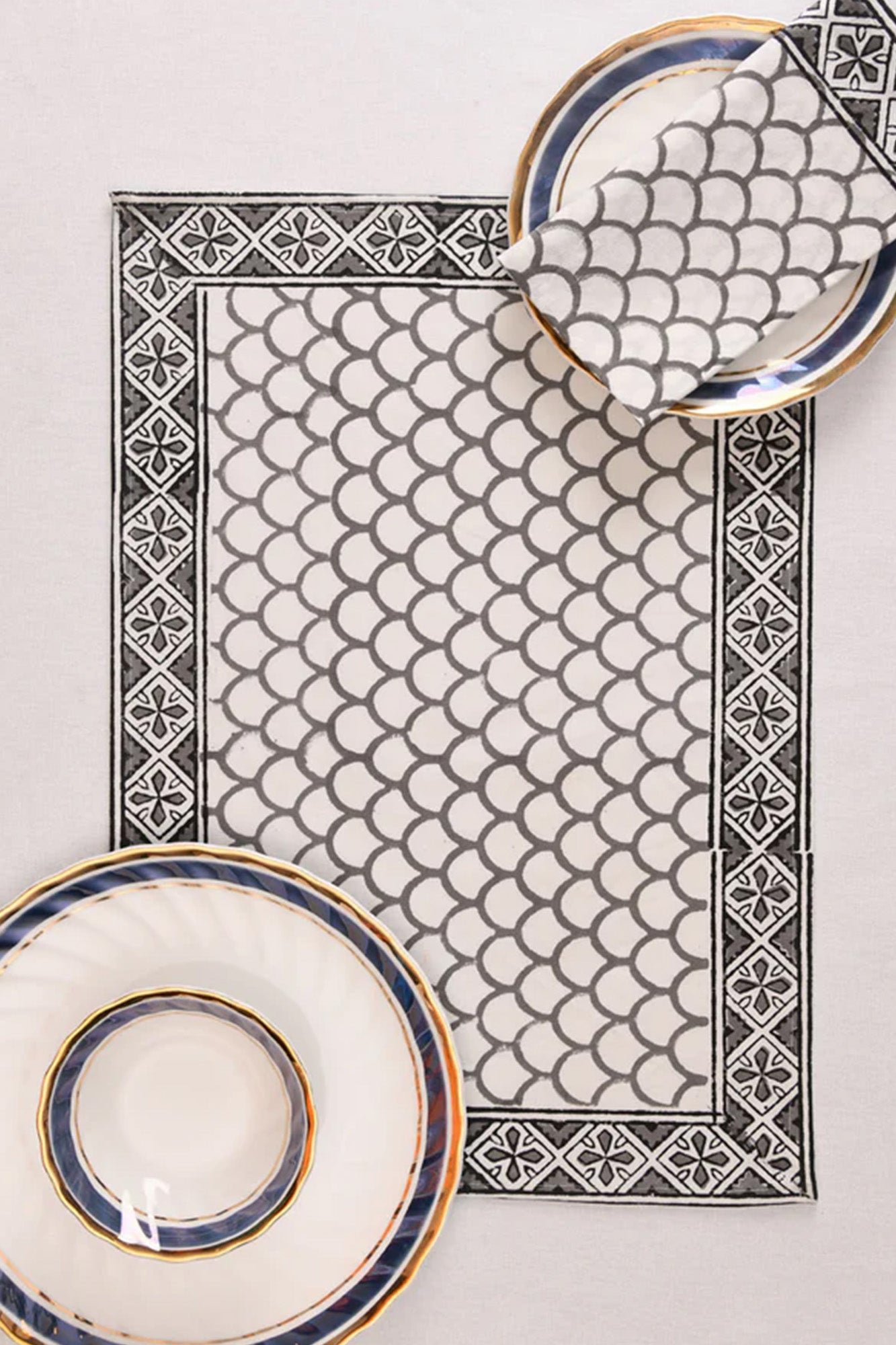 Palace Jaal - Place Mat & Napkin Set of 12