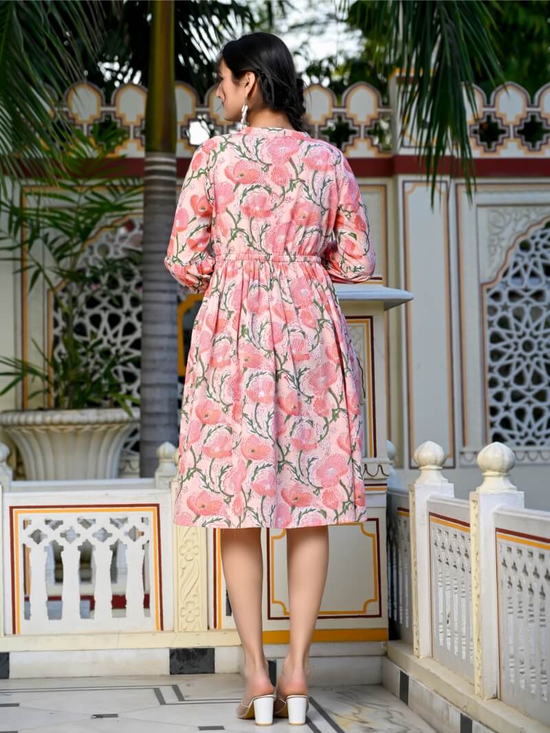 Rose Garden Gulaal Short Womens Dress