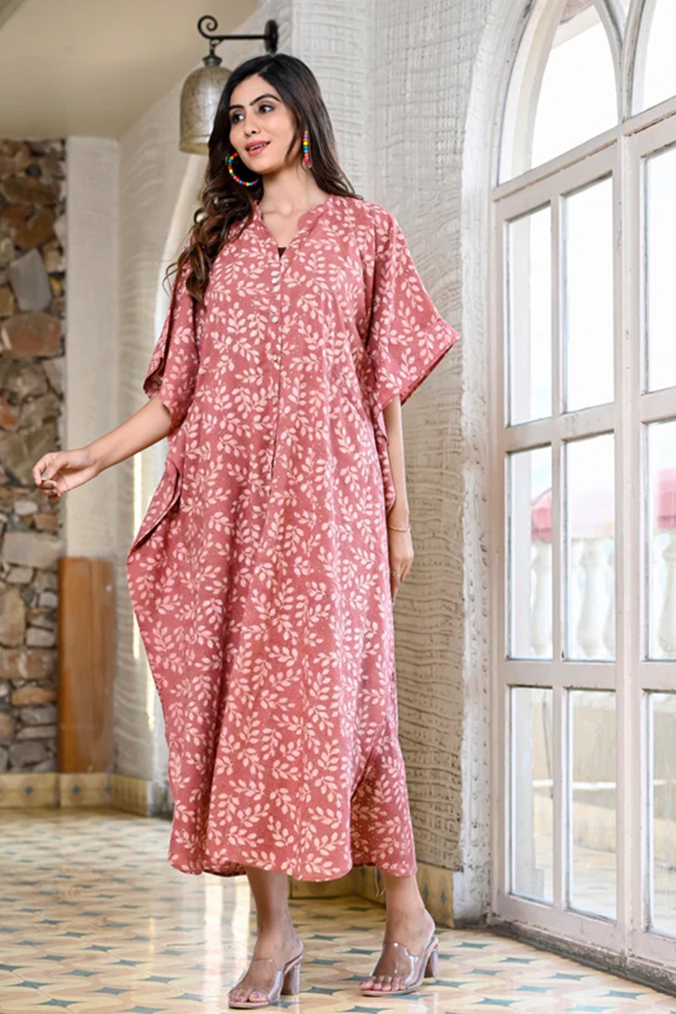 Dress Long Women Nature Shine Rust