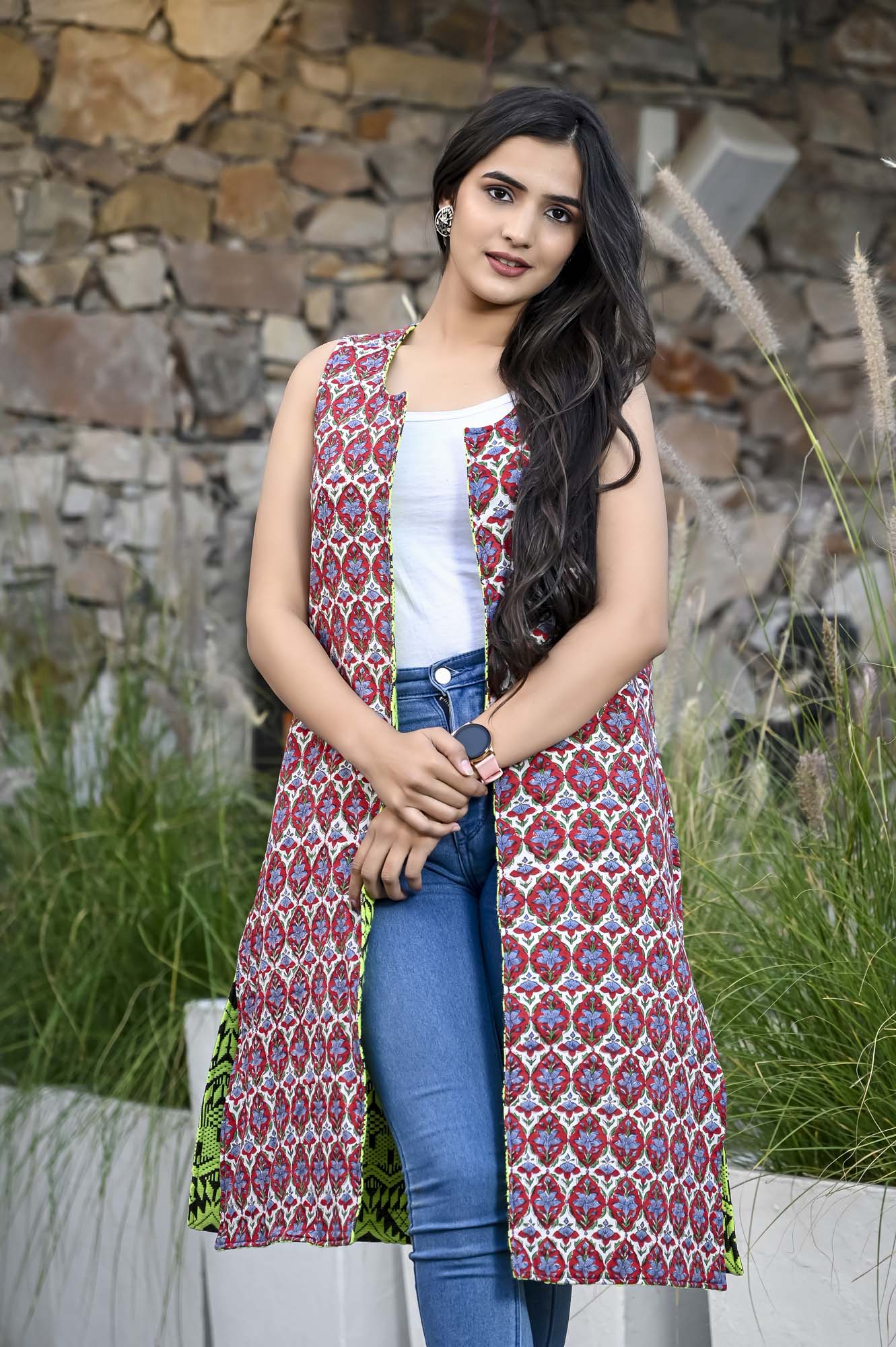 Jacket Long Women Reversible