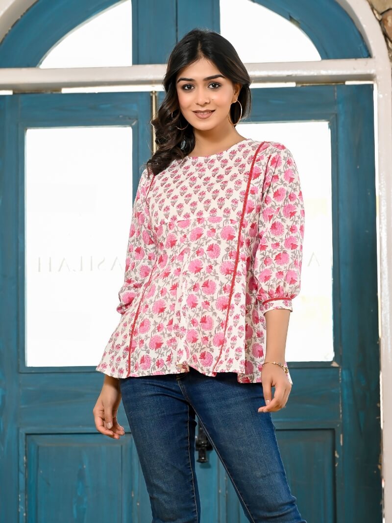 Womens Kalidaar Top