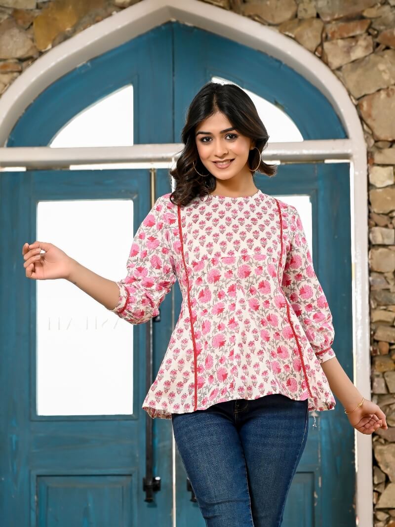 Womens Kalidaar Top