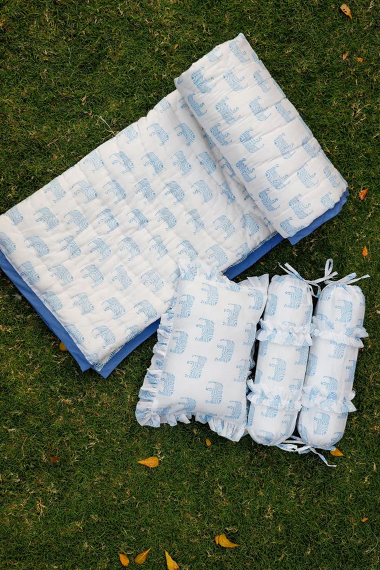 Baby Set - Blue Elephant