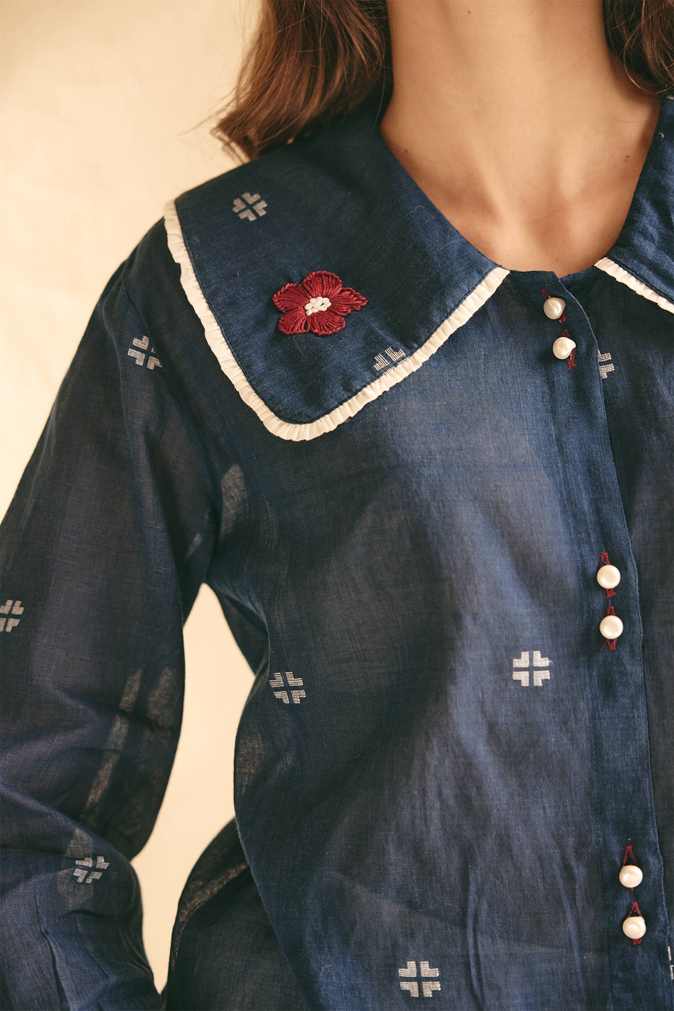 Sukoon Indigo Raahi Shirt