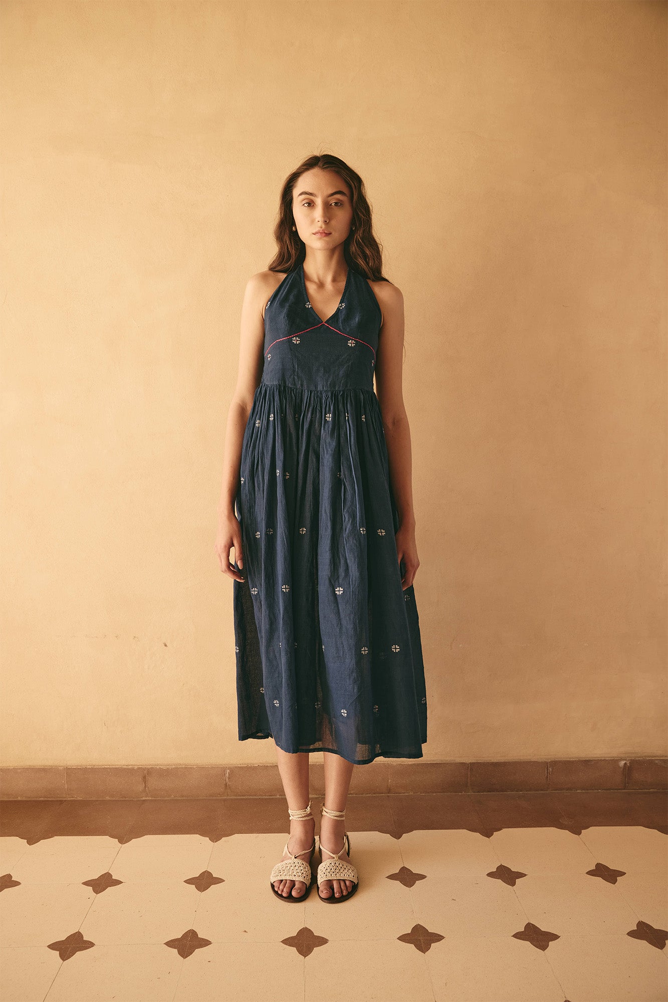 Sukoon Indigo Meher Dress