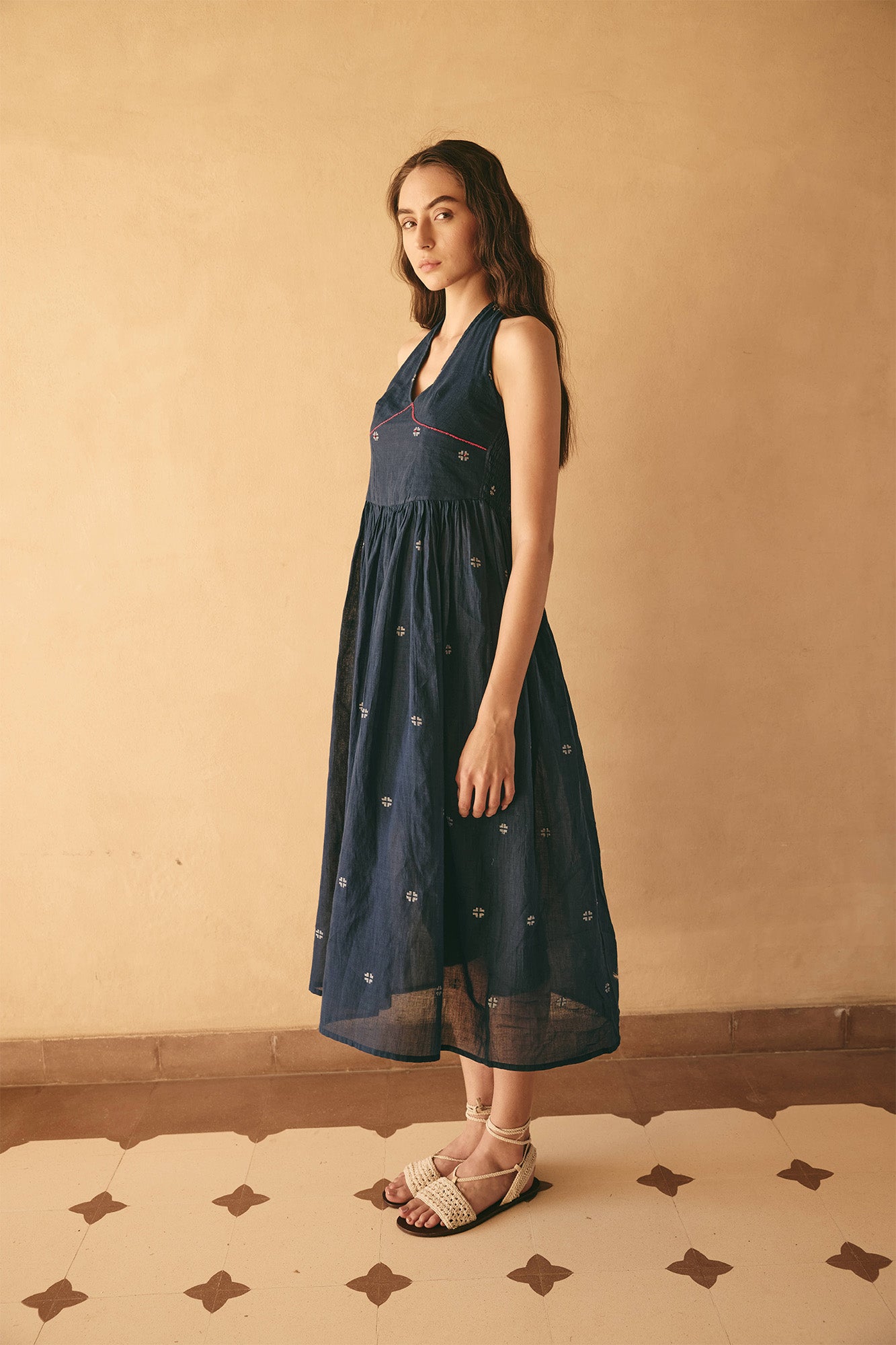 Sukoon Indigo Meher Dress
