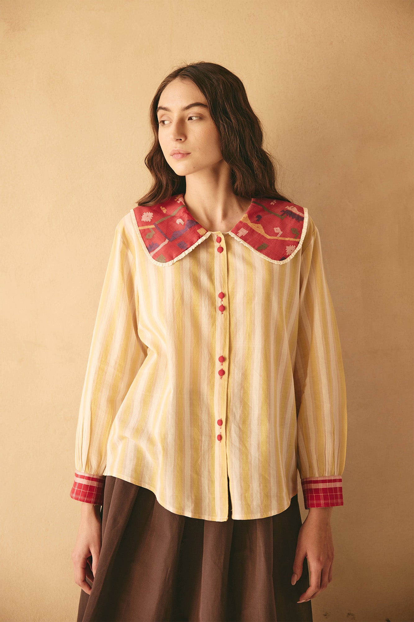 Sukoon Jamdani Raahi Shirt