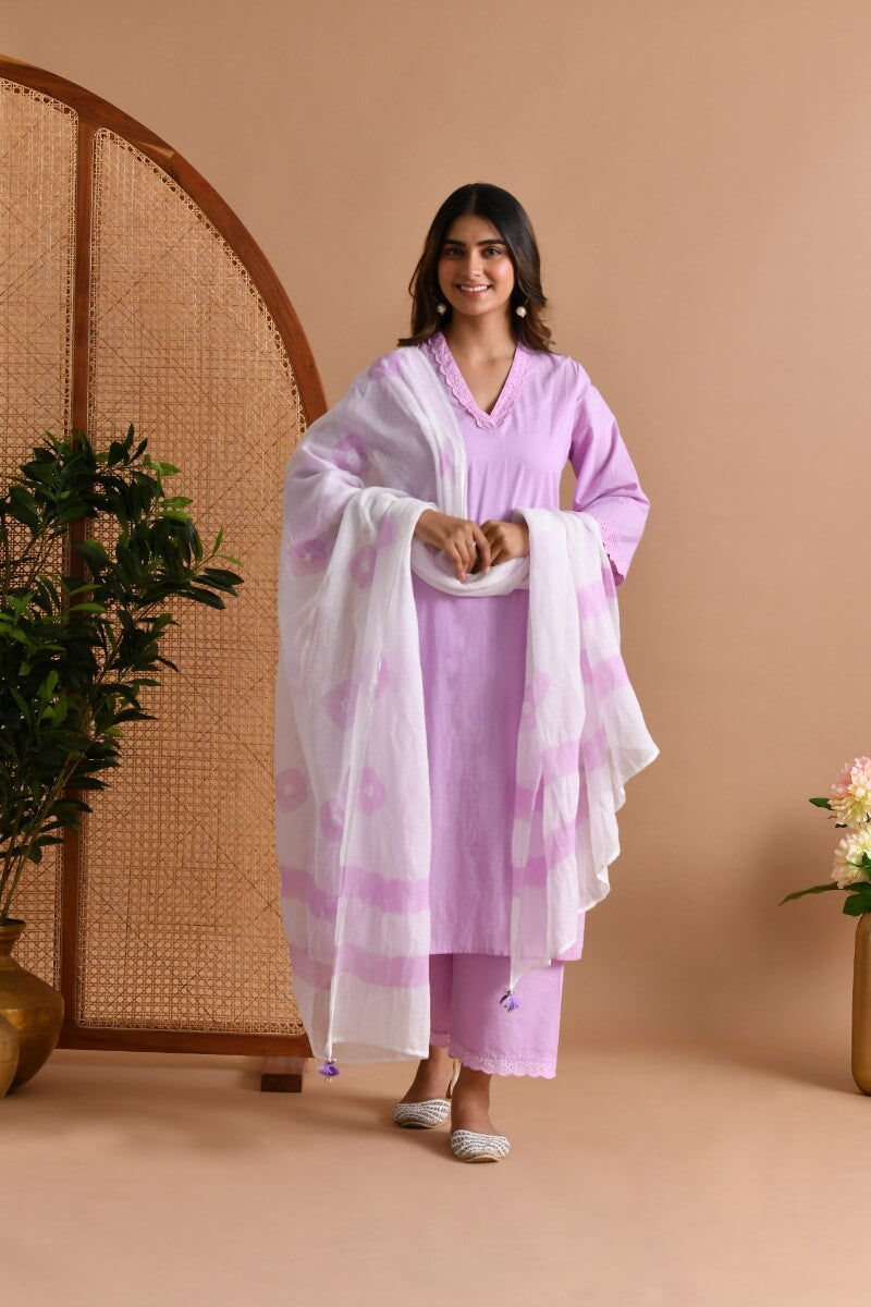 Kurta Long Womens Muskan Lavender S/3