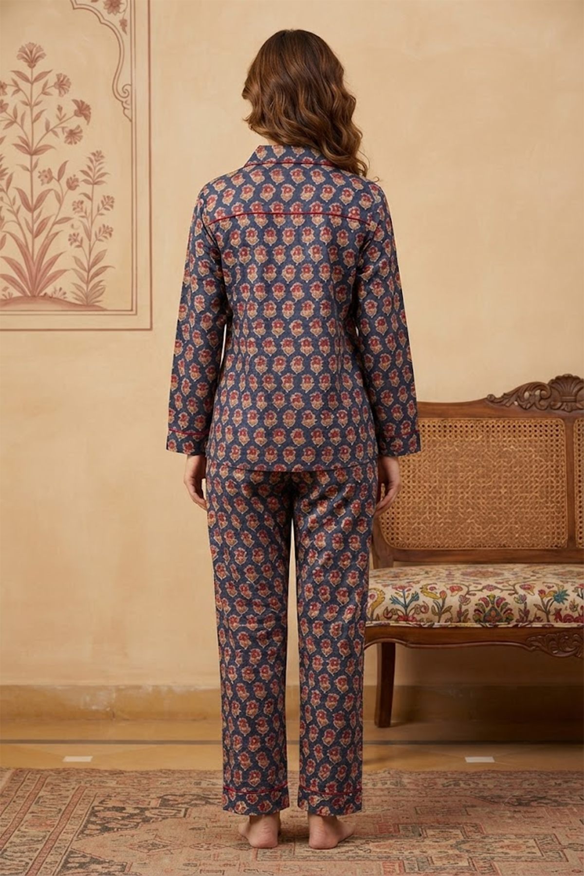 Tulip Garden Night Suit