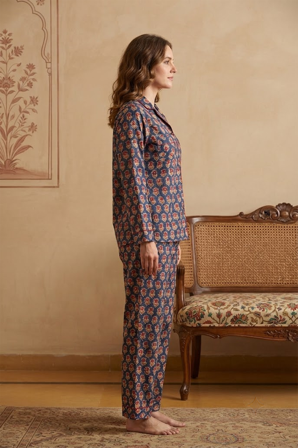 Tulip Garden Night Suit