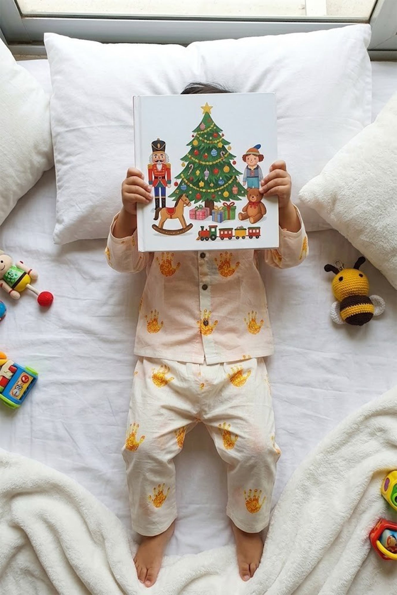 Hand Printed Shirt & Pajama Set