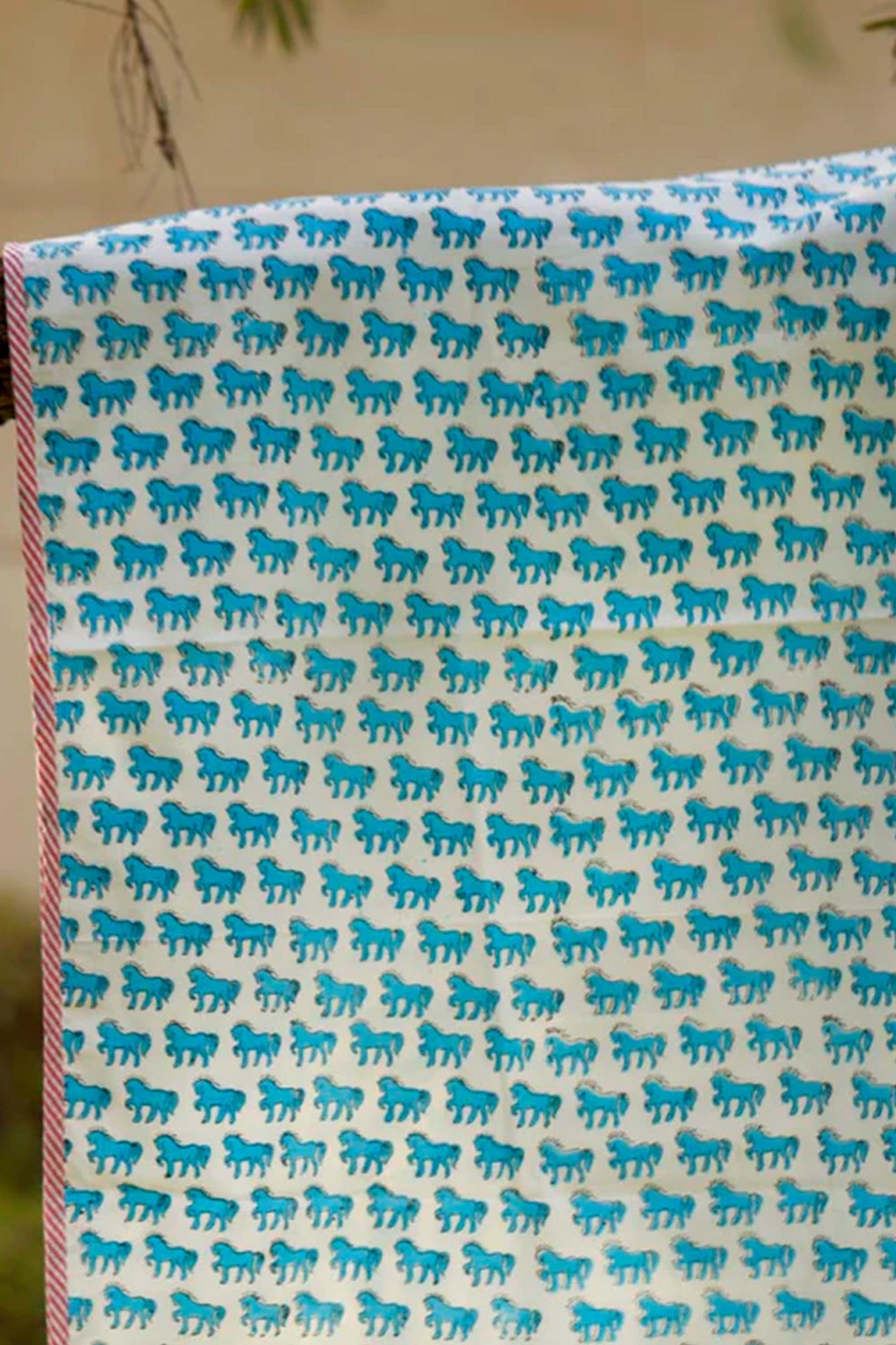 Horse Blue Kids Dohar