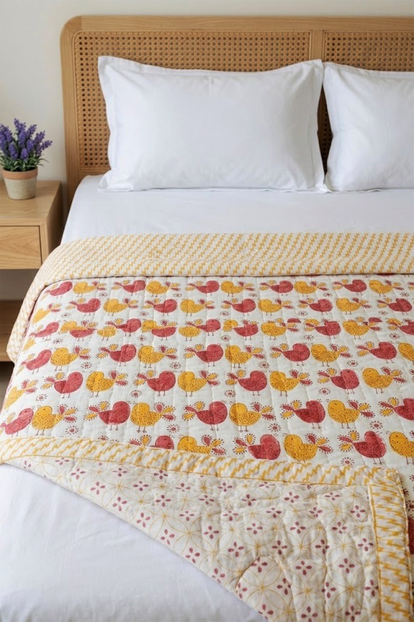 Chirpy Chicks Kids Quilt Pair of 2