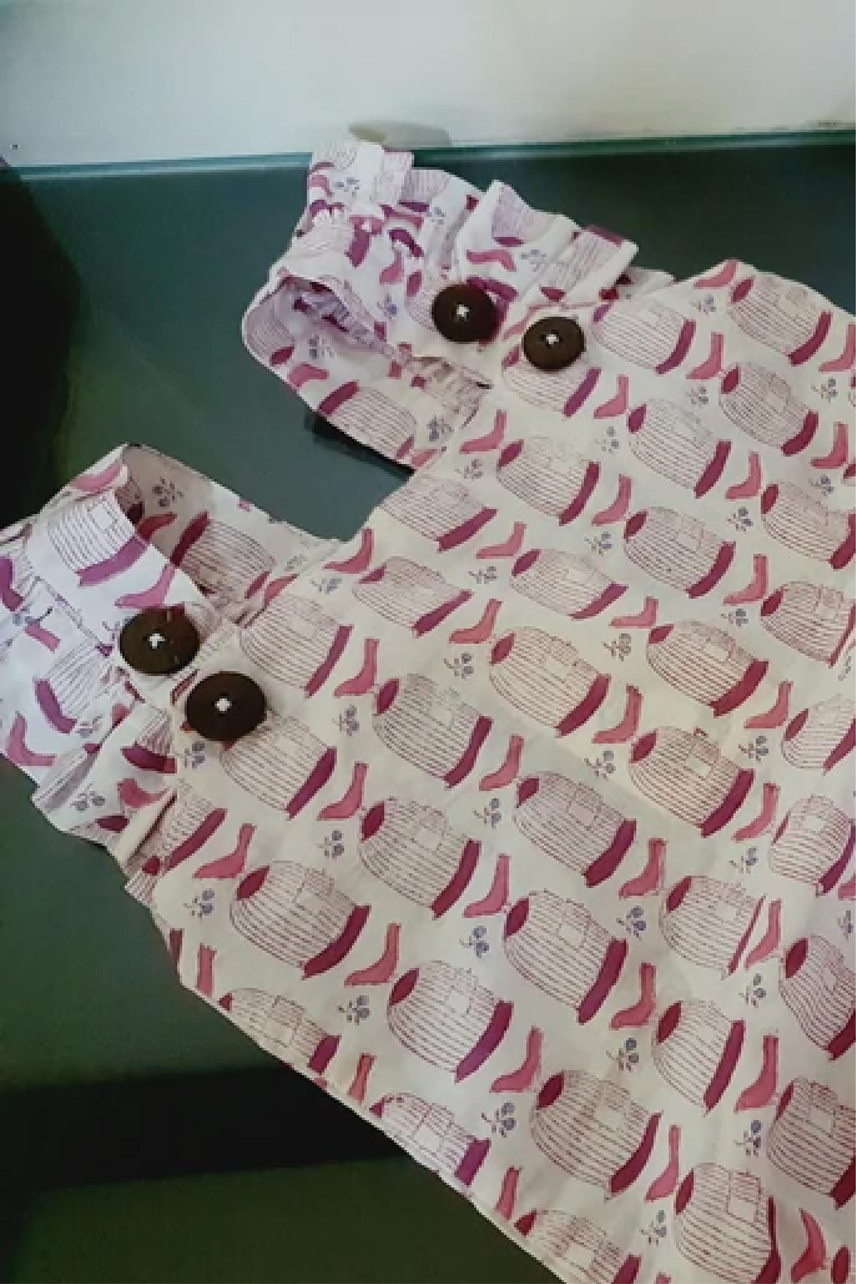 Cage Print Infant Rompers