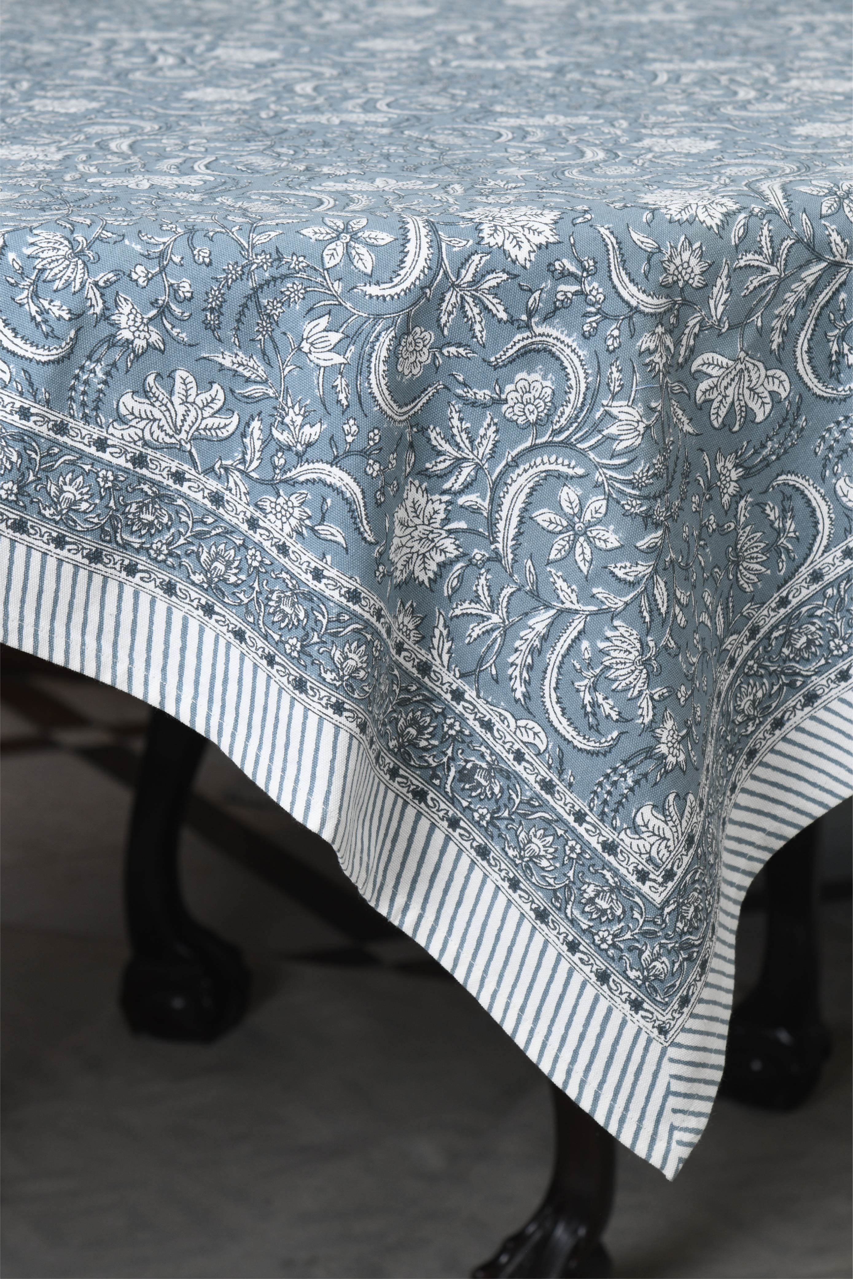 Gray Jaal Table Cover
