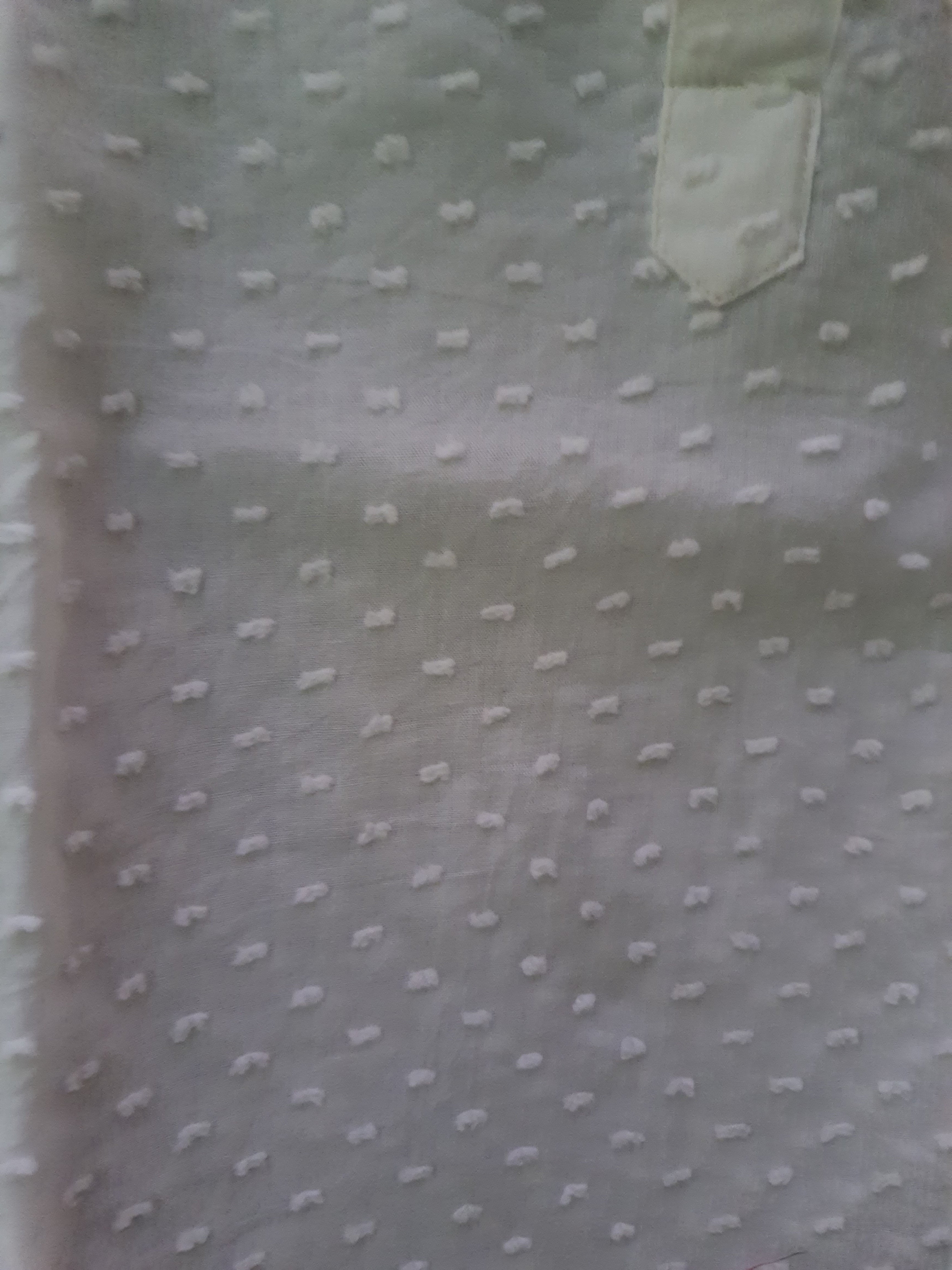 Boys White Small Dobby Kurta