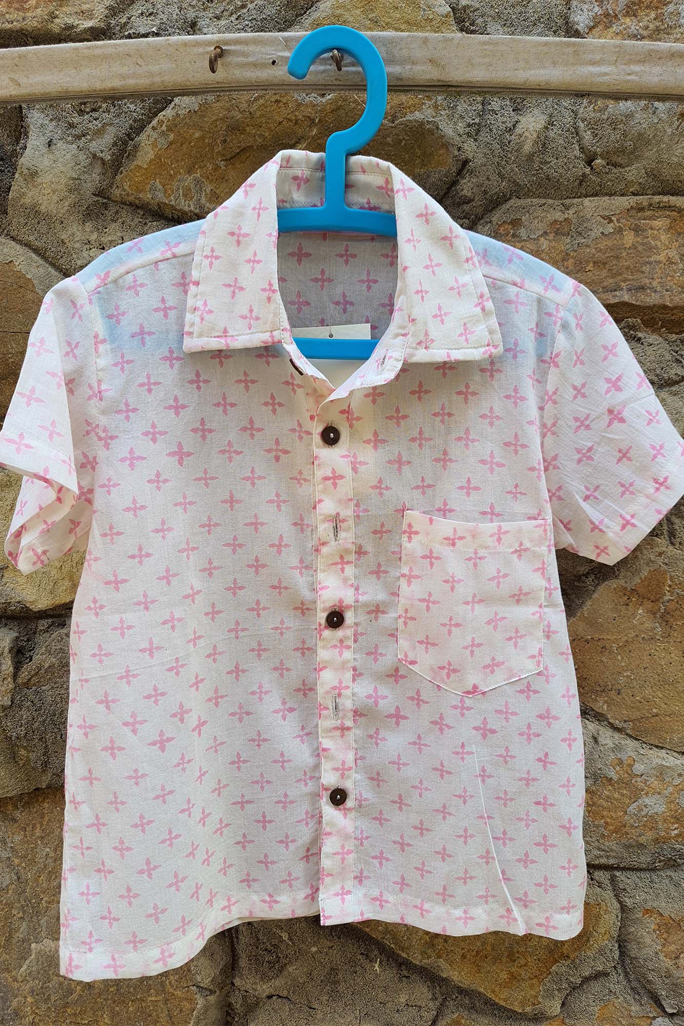 Boy Star Pink Shirt