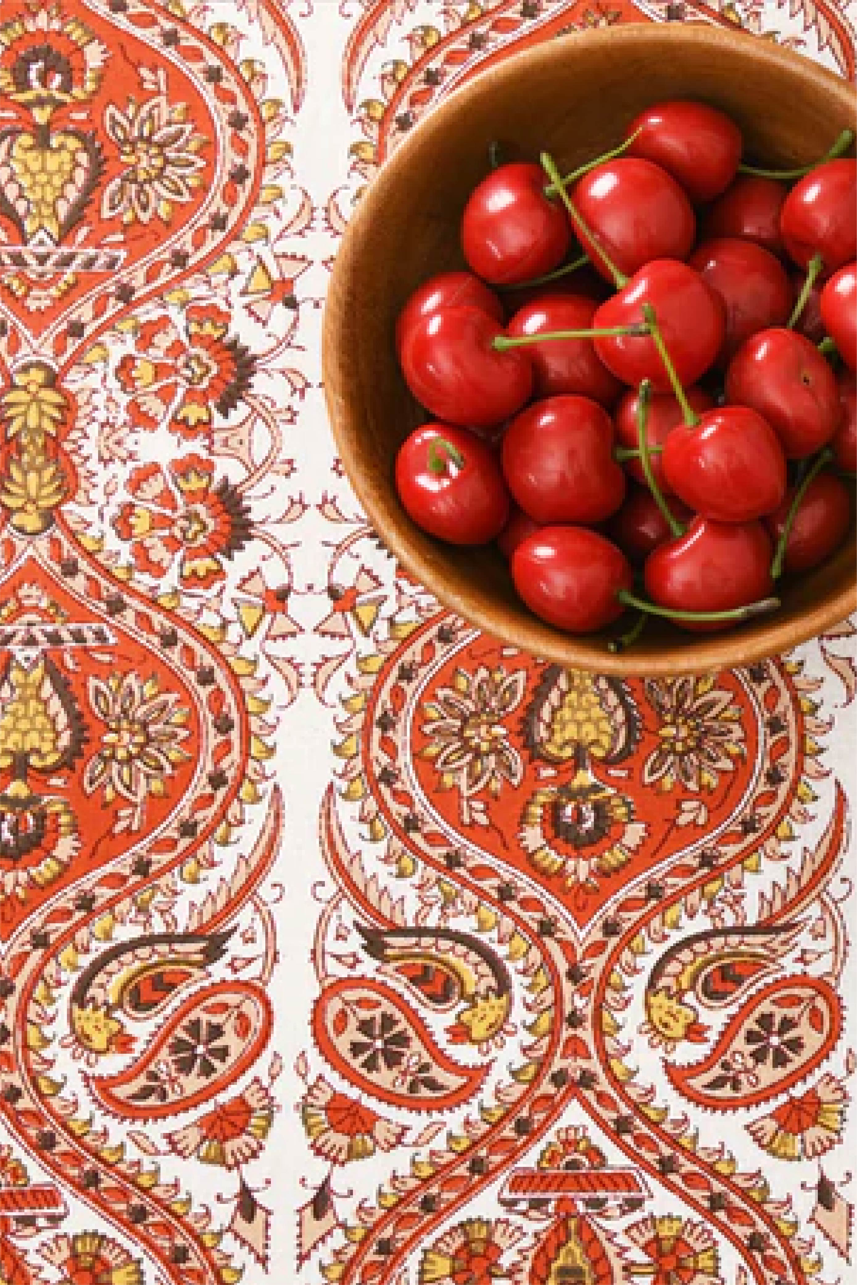 Rust Vine Table Cover