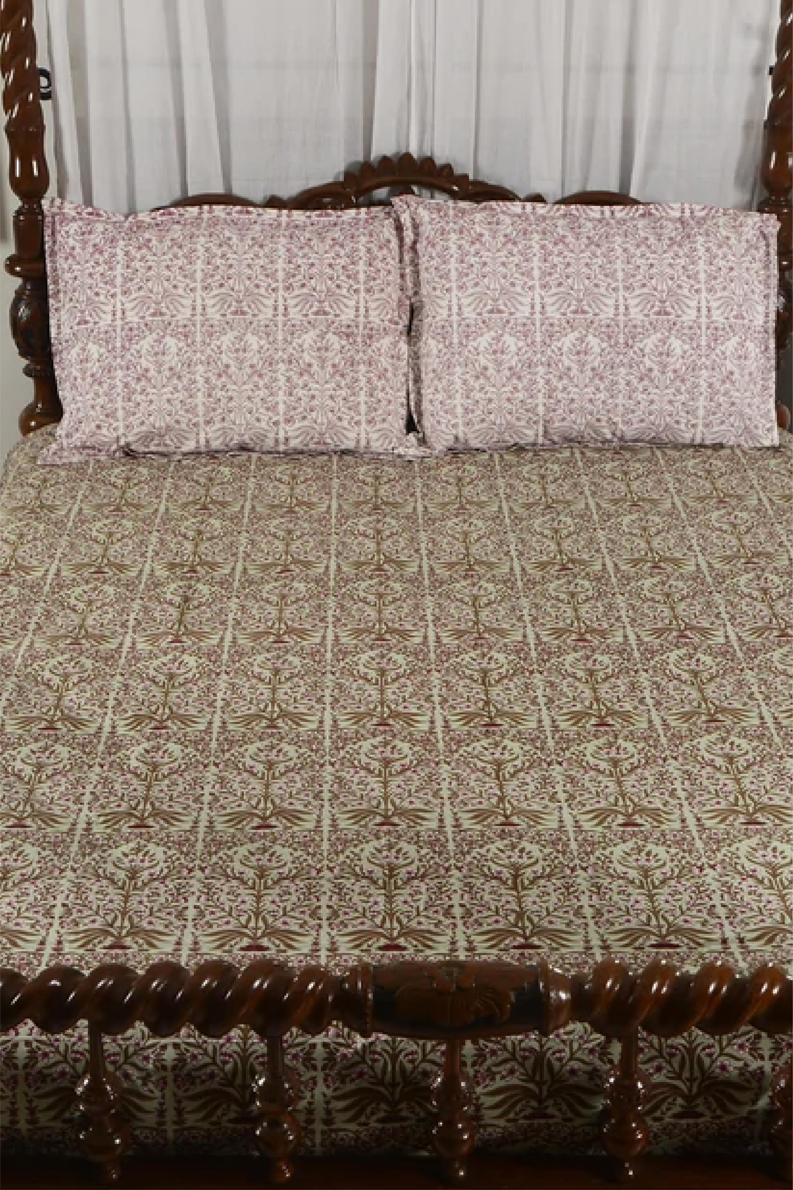 Olive Green - Bed Sheet