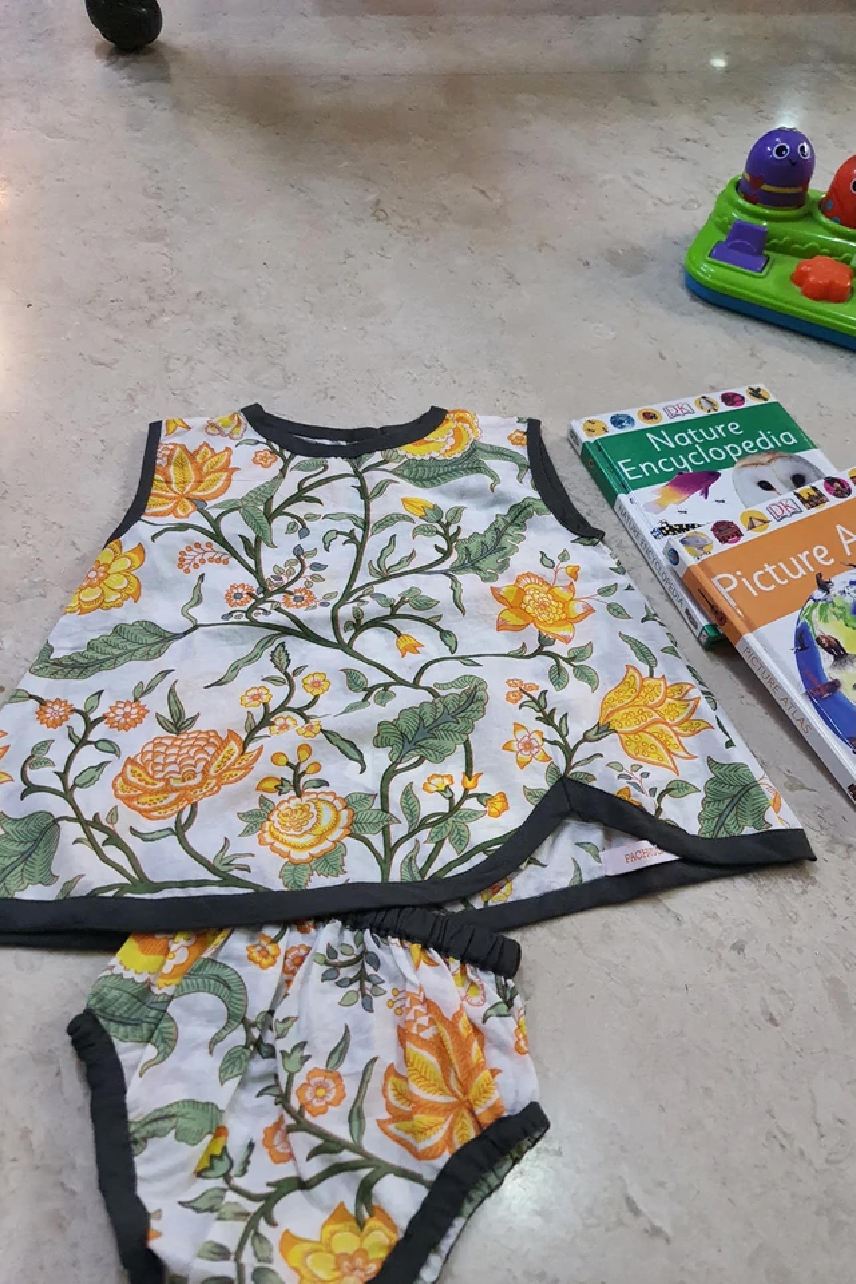 Nargis - Infant Baby Dress With Shorts