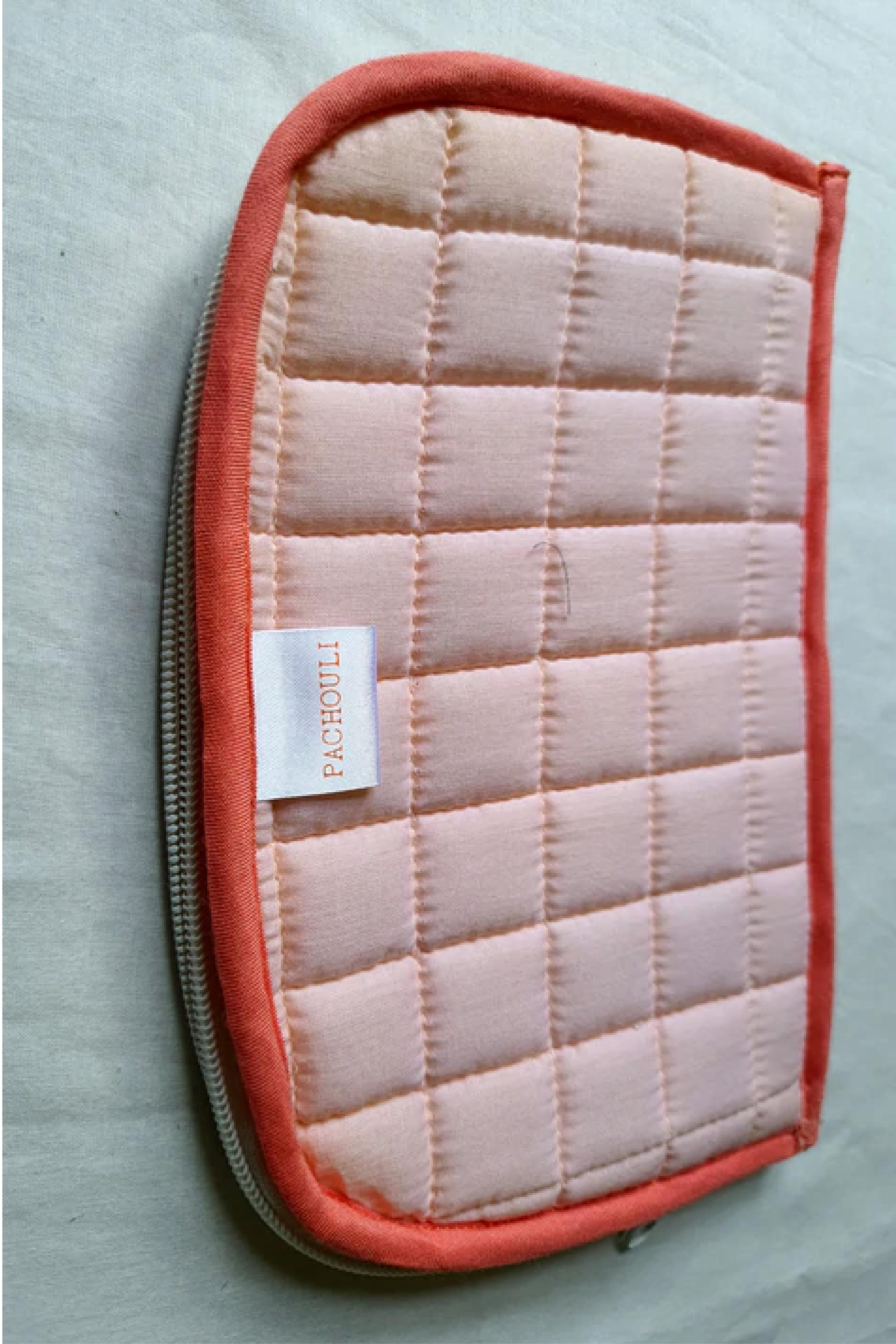 Quilted -Jewellery Box With 4 Detachable Flaps