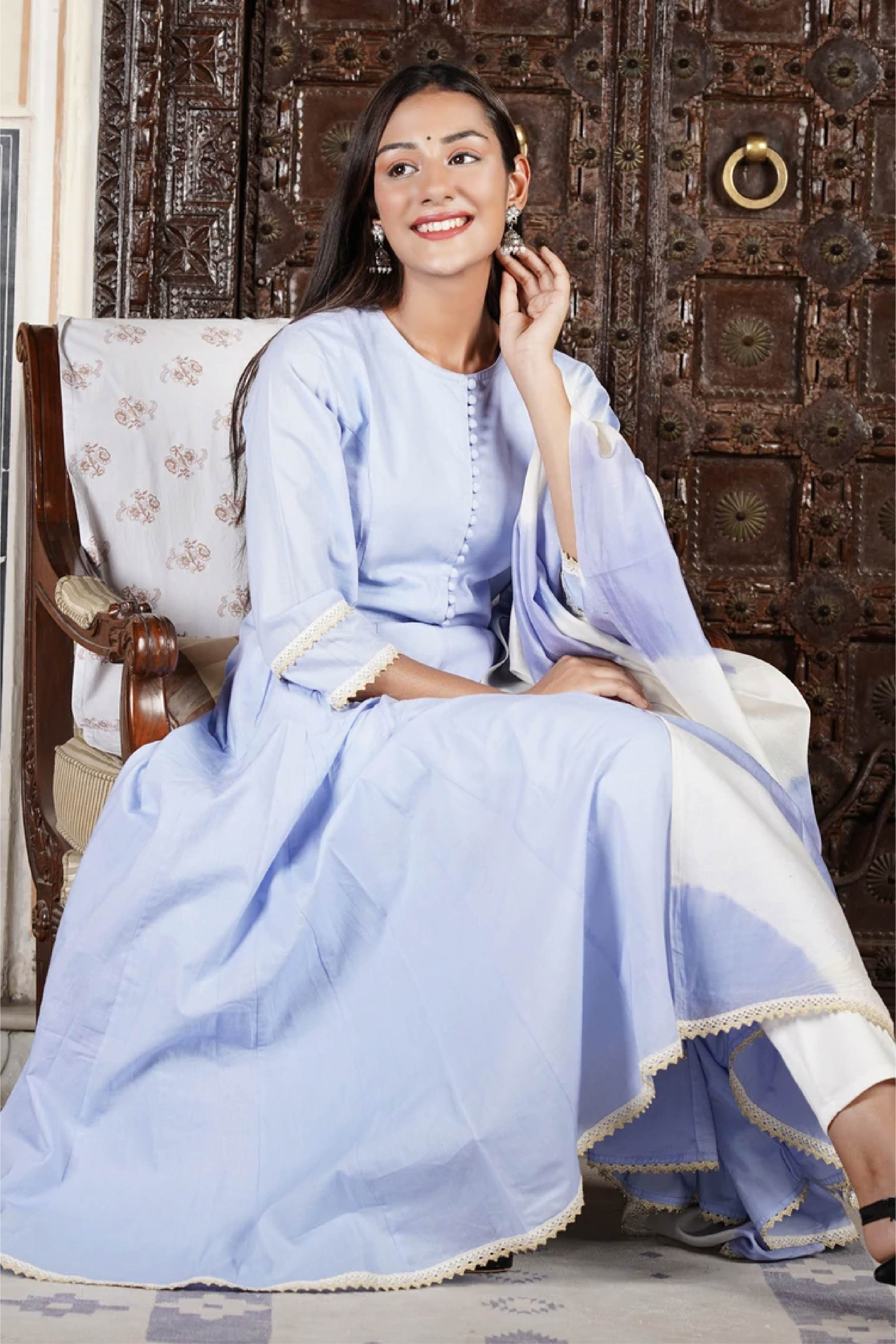 Kurta Set of 2 Women Lavender