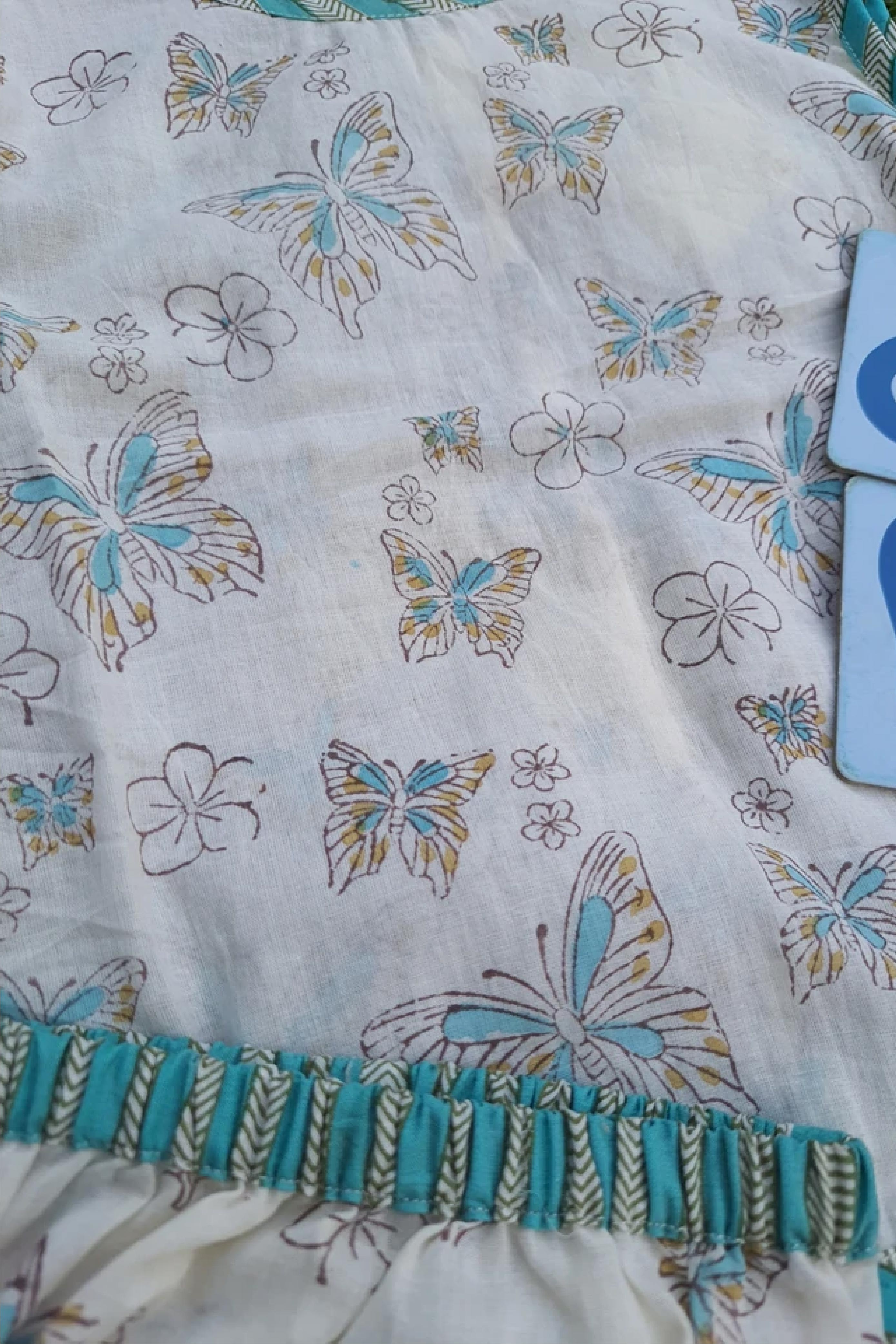 Butterfly - Infant baby Dress With Shorts