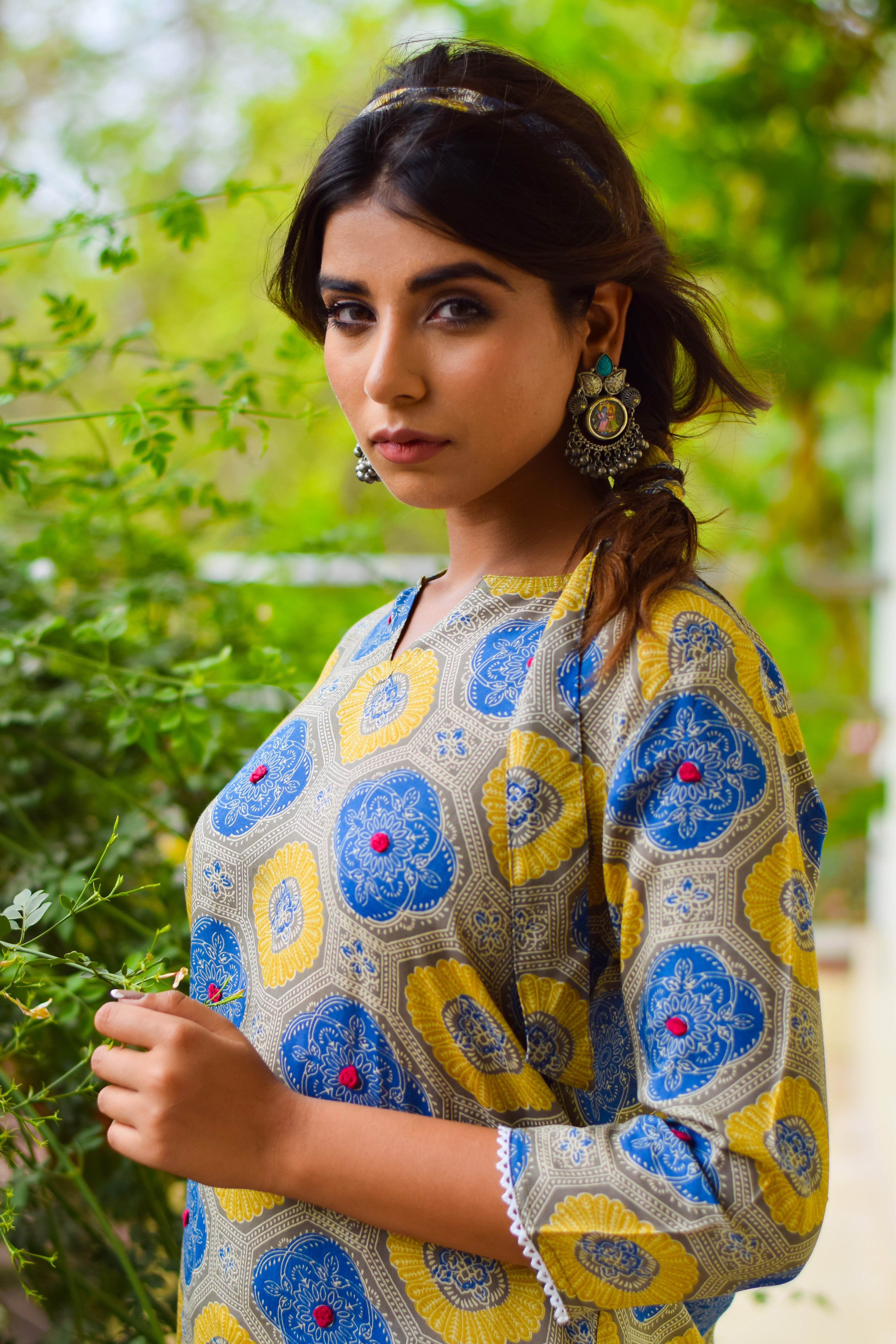 Kurta Set Women Set of 2 Moroccan Tuscany