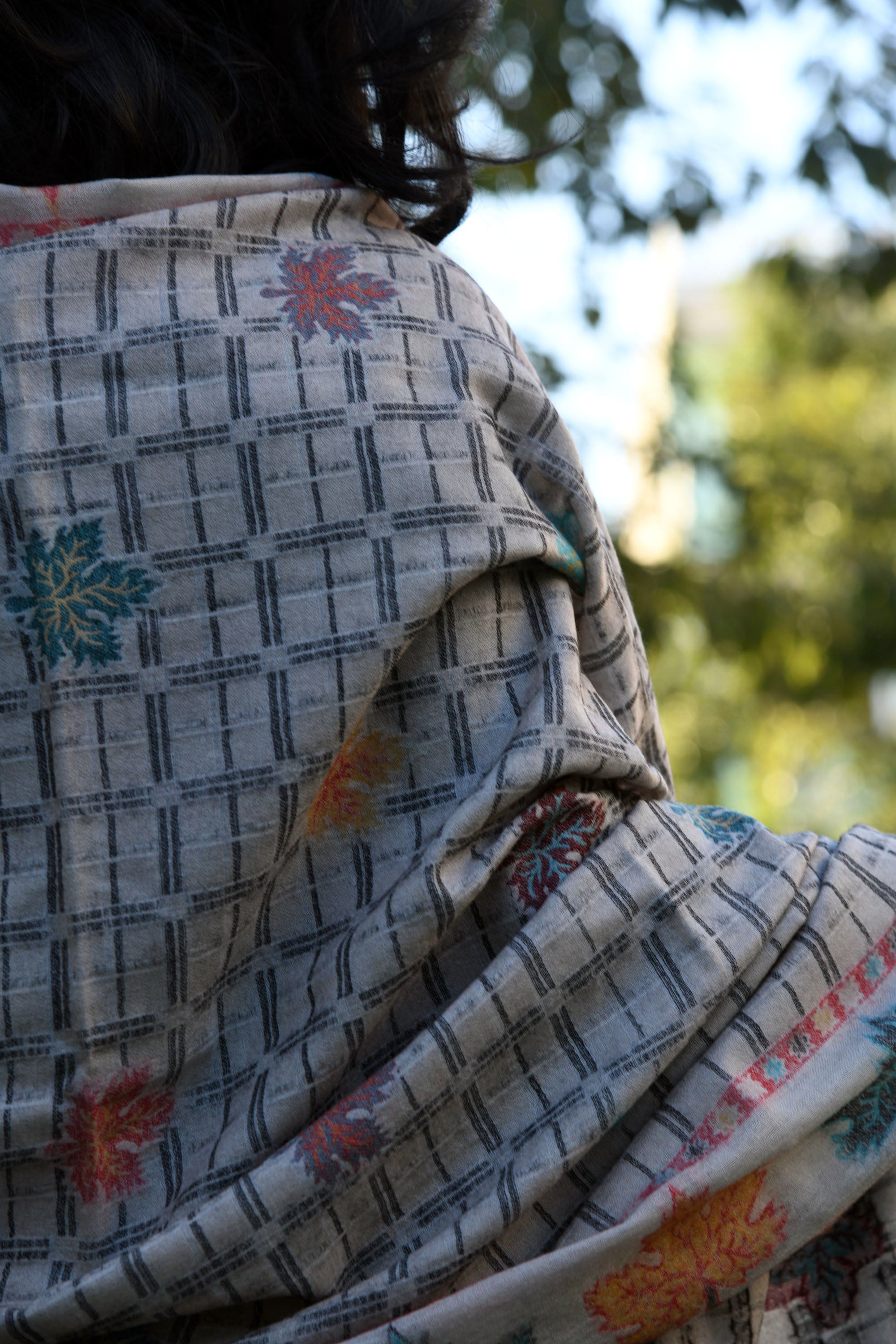 Women Pashmina Stole-Chinar Kani