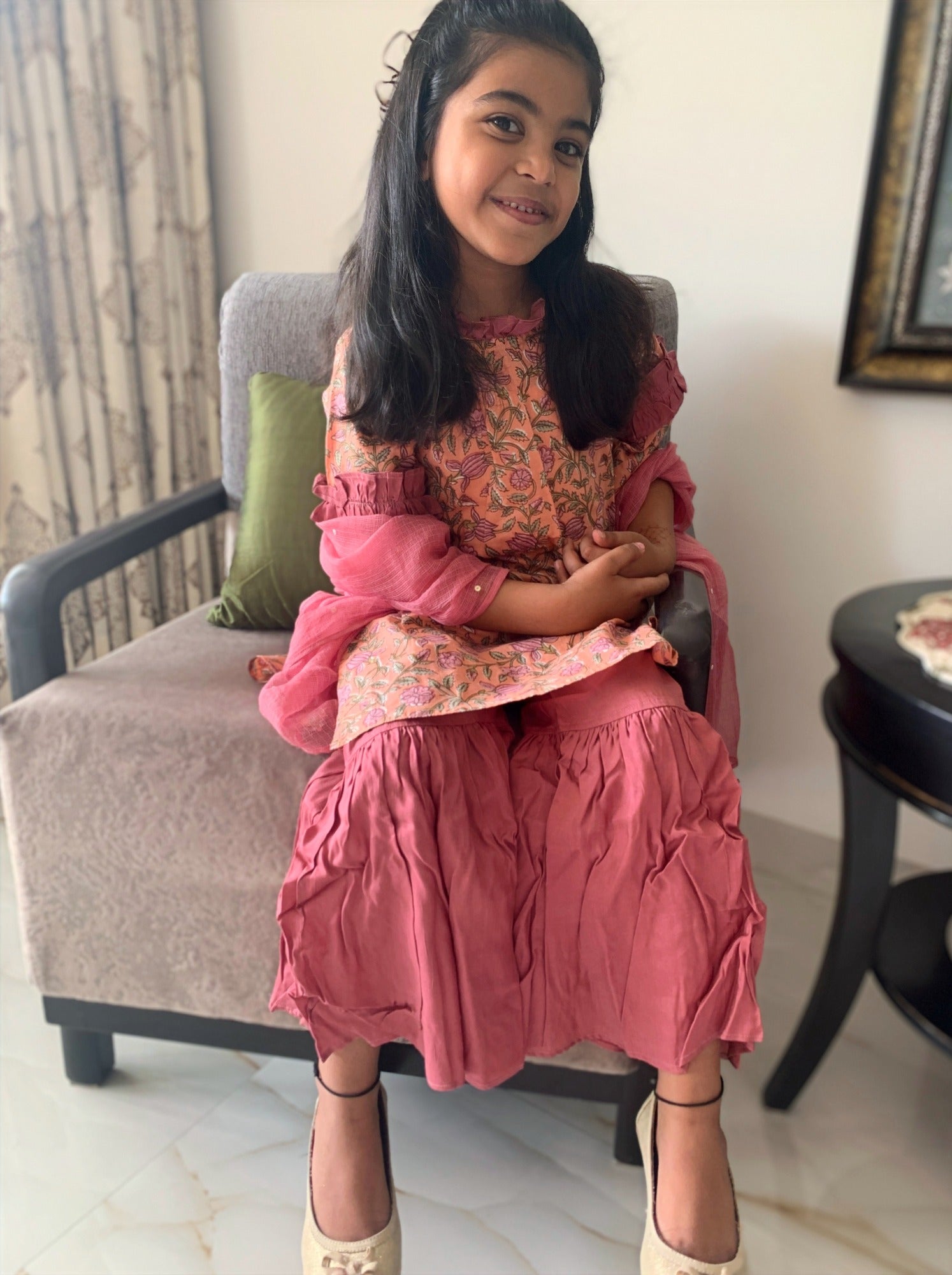 Onion Pink Suit Set S/3