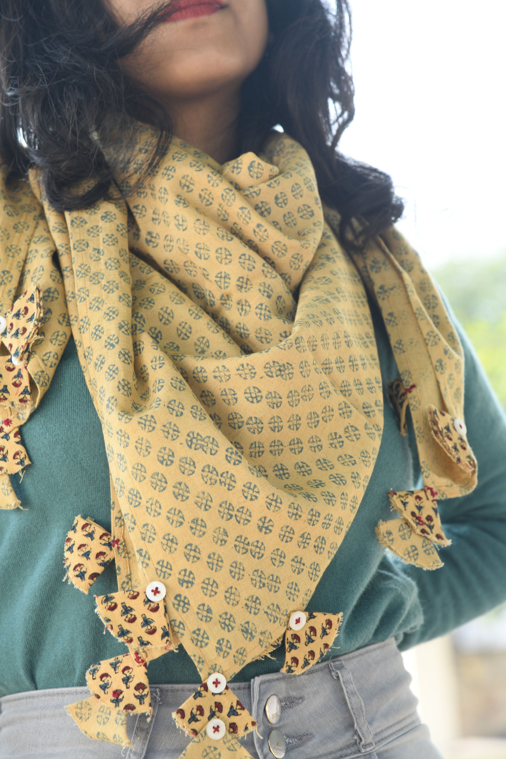 Women Scarf-Vegetable Dye