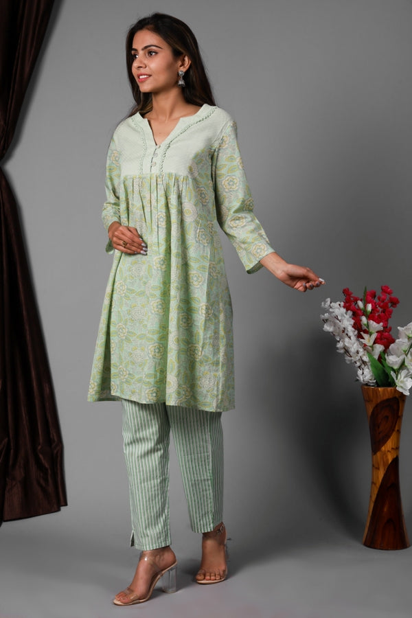 Women Dress Mid Length Bells Of Ireland