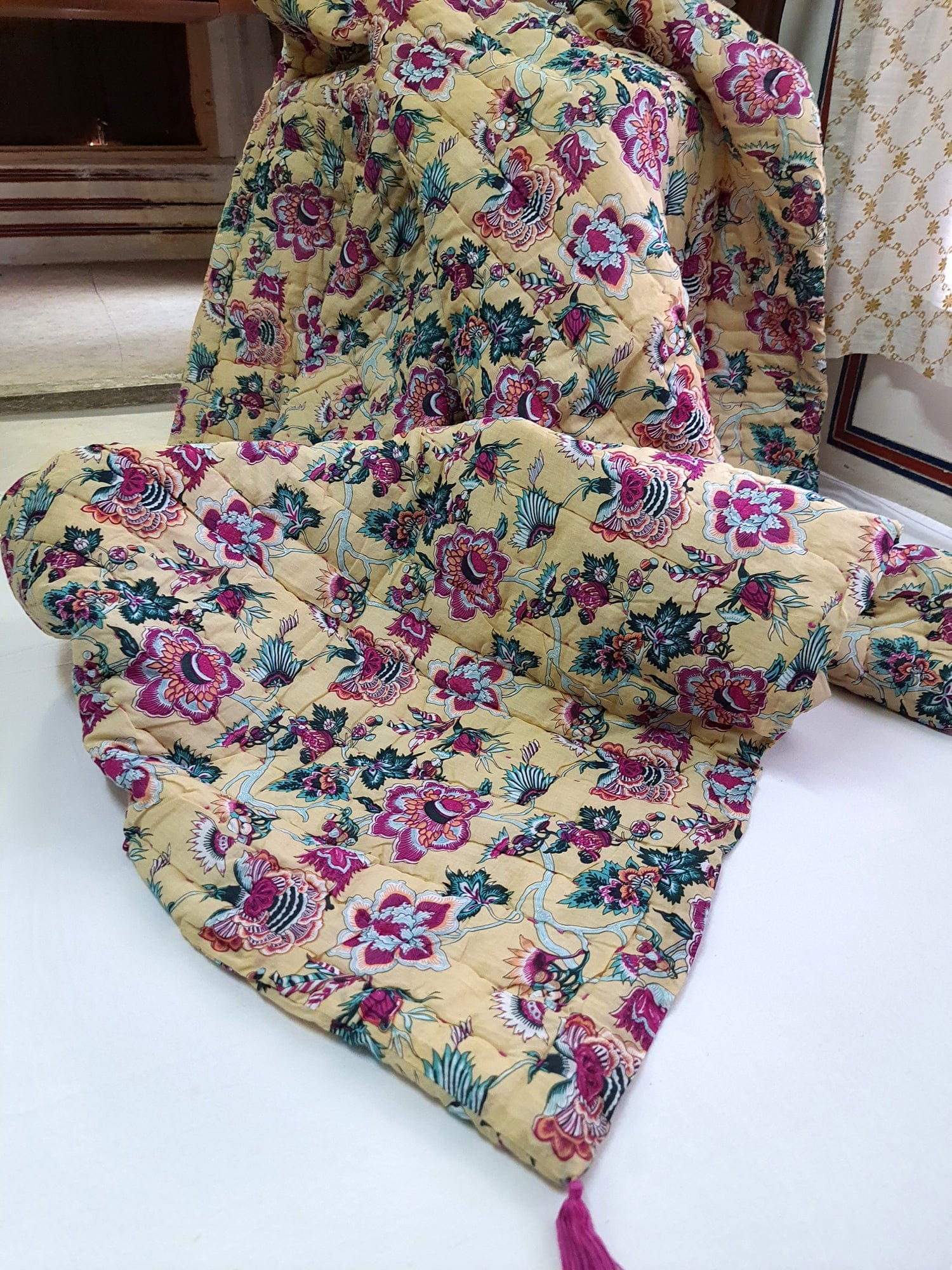 Baby Quilt - Floral