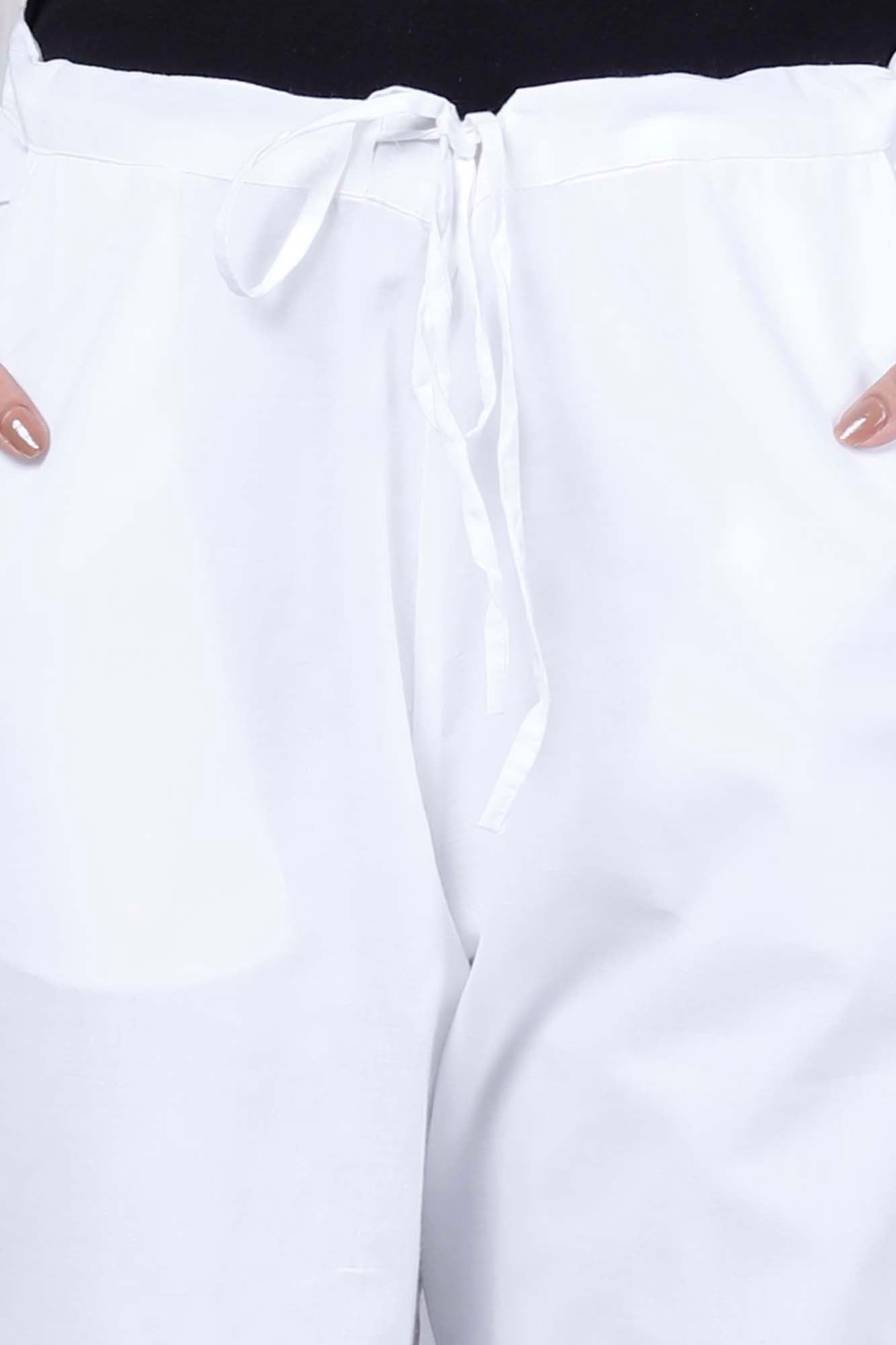 Pant Regular Women Haccuba White