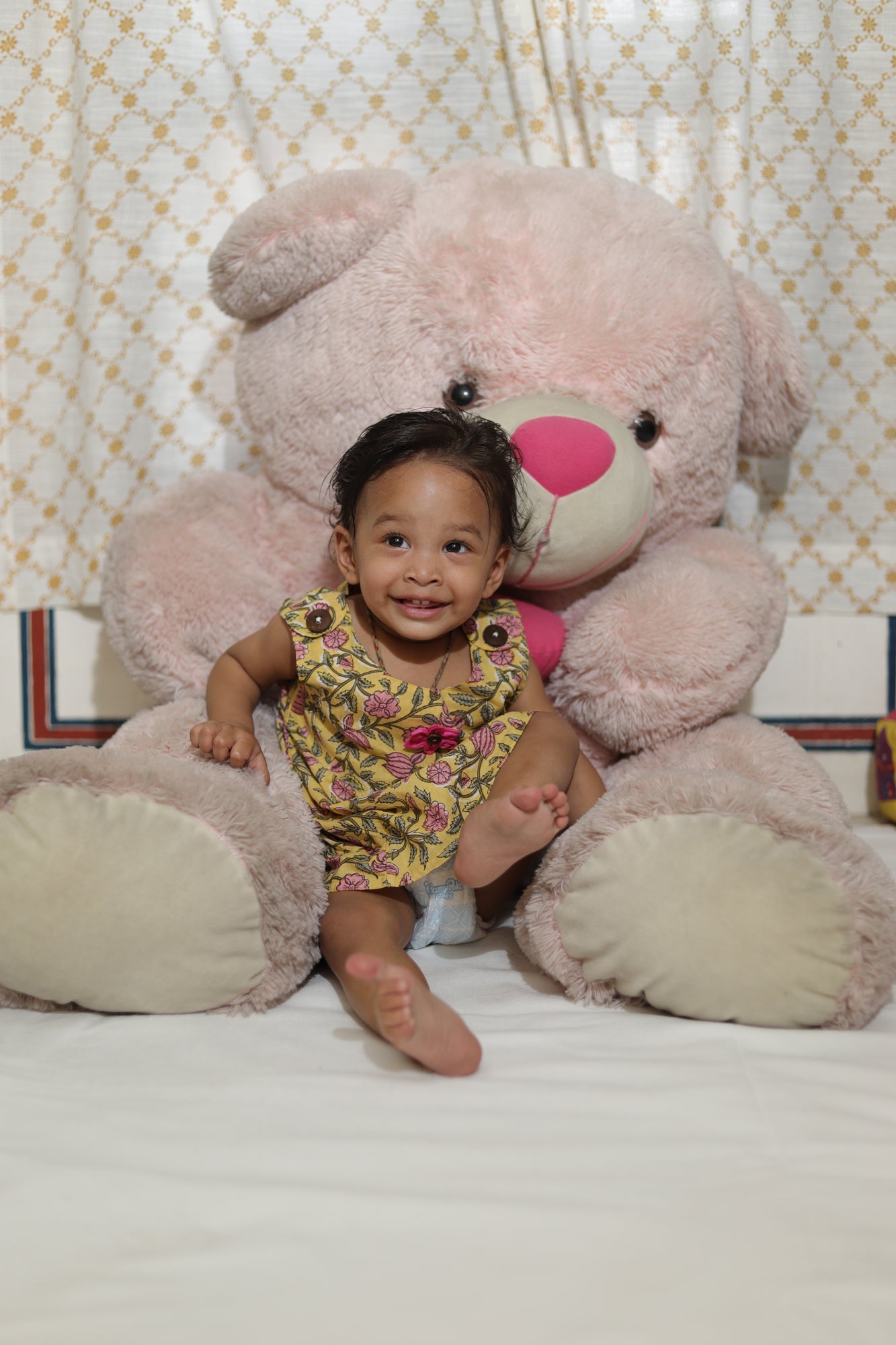 Yellow Jaal - Jhabla Flap Button