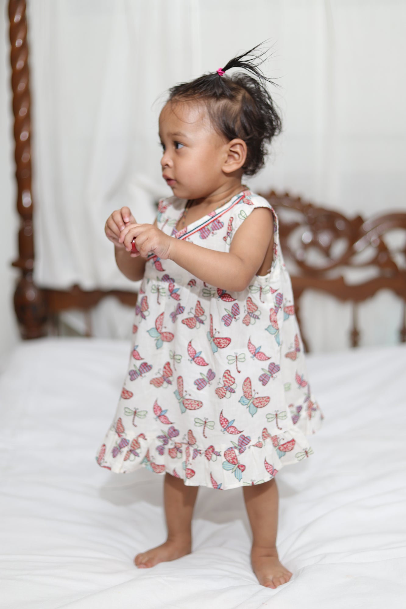 Butterflies Angarakha Girls Frock
