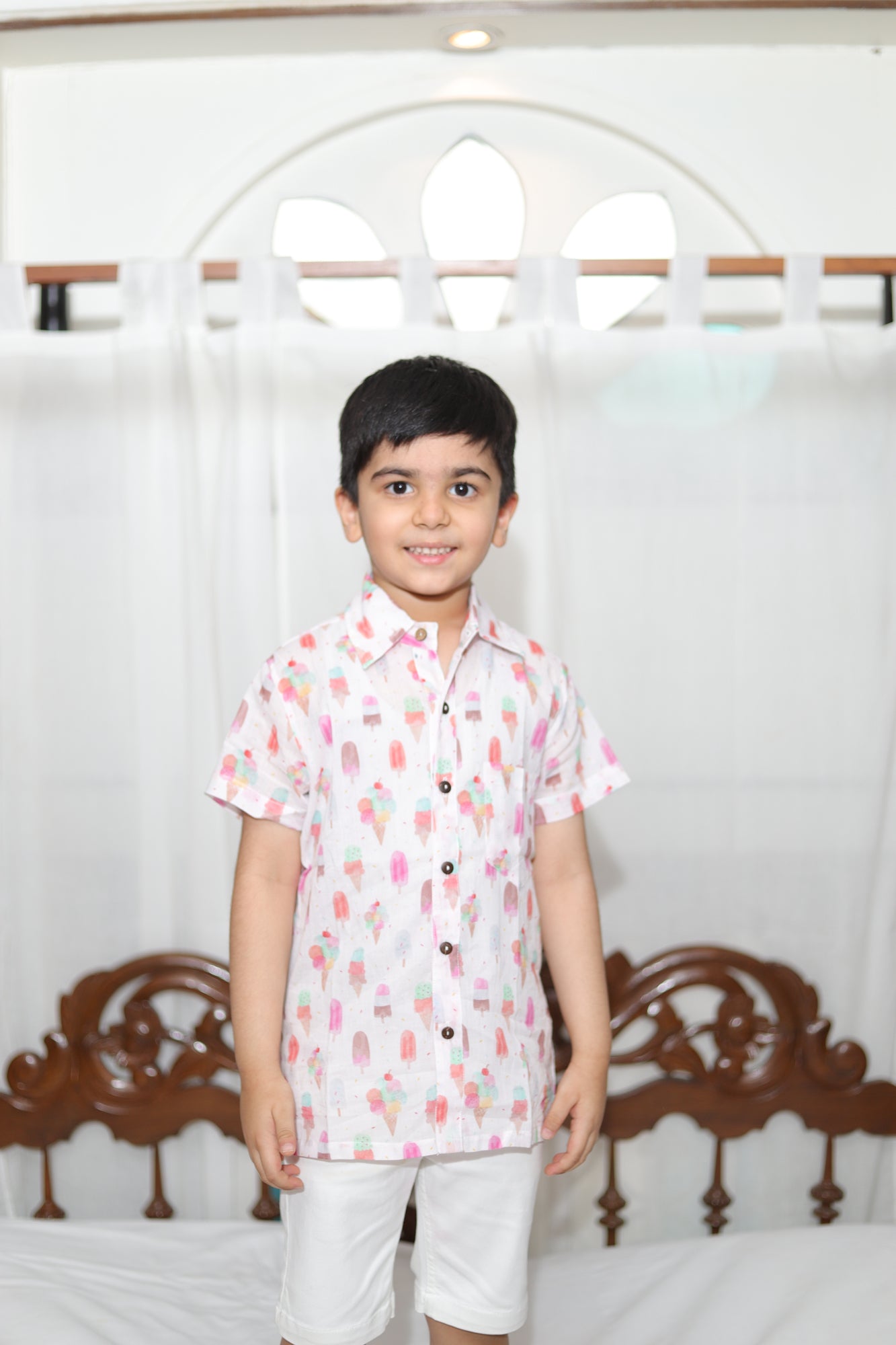 Boy Shirt Ice Cream