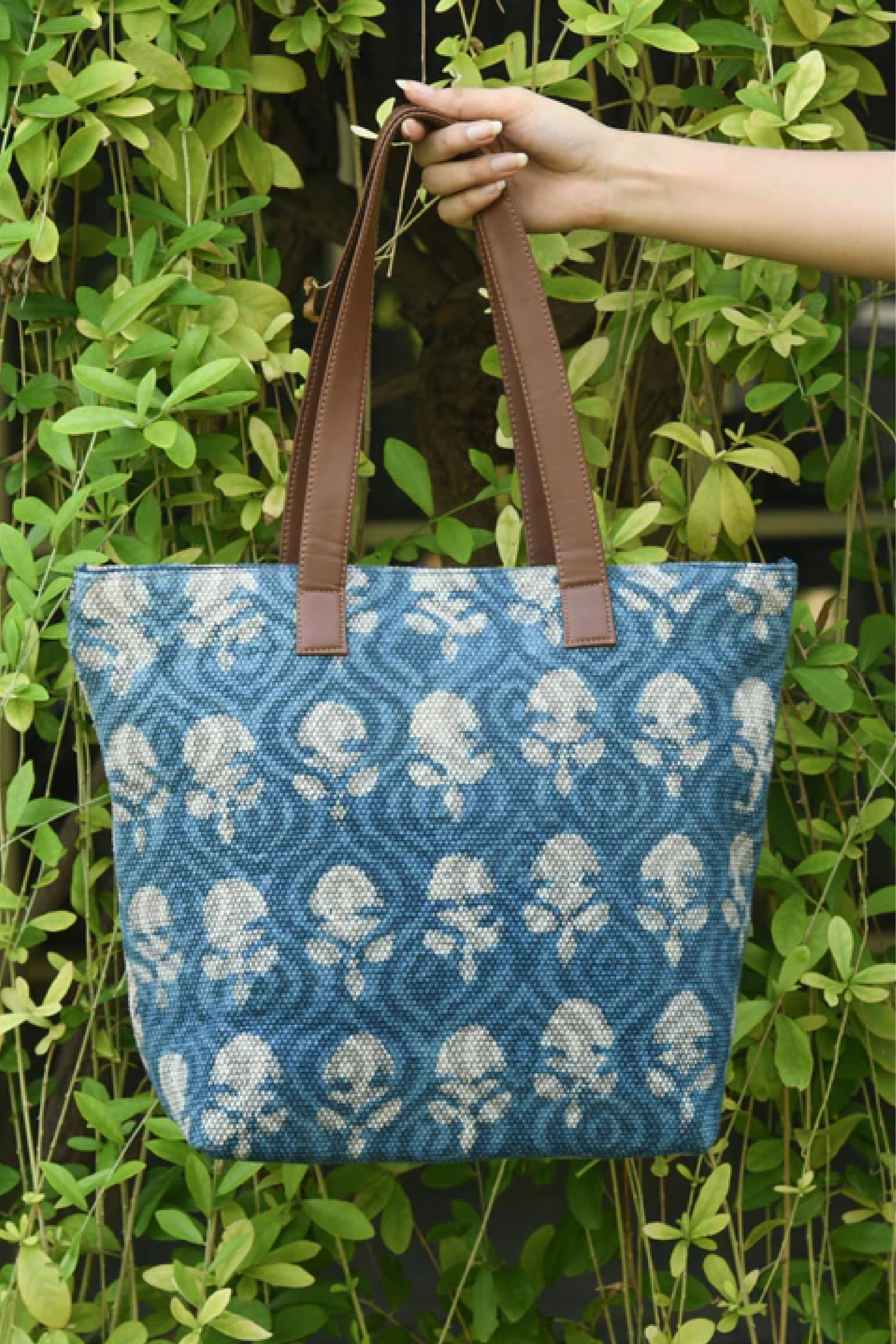 Indigo Tote Bag