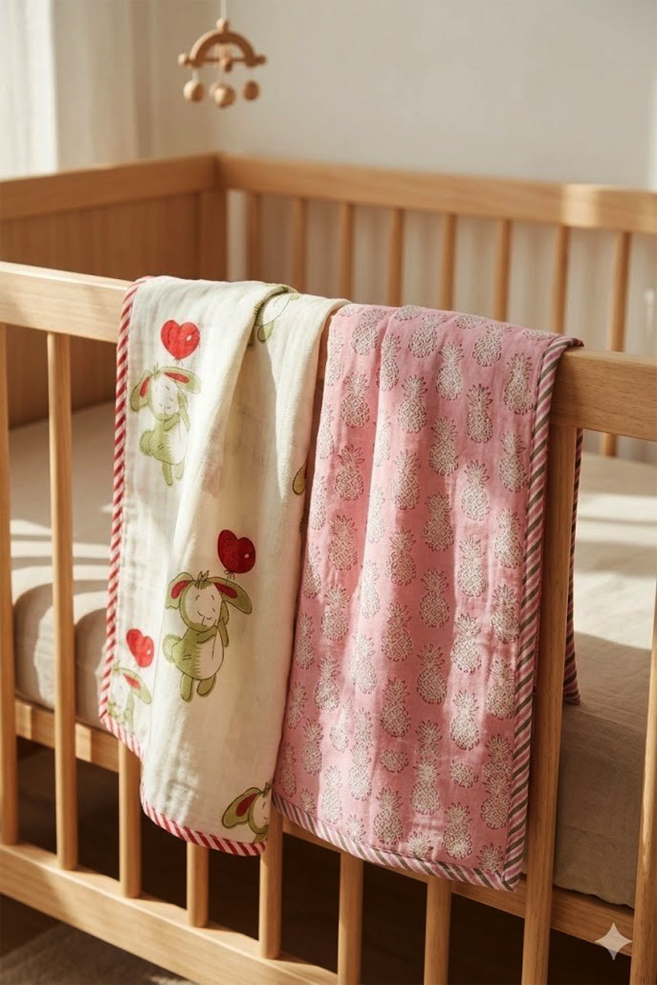 Love Lift Balloon Swaddle Pair