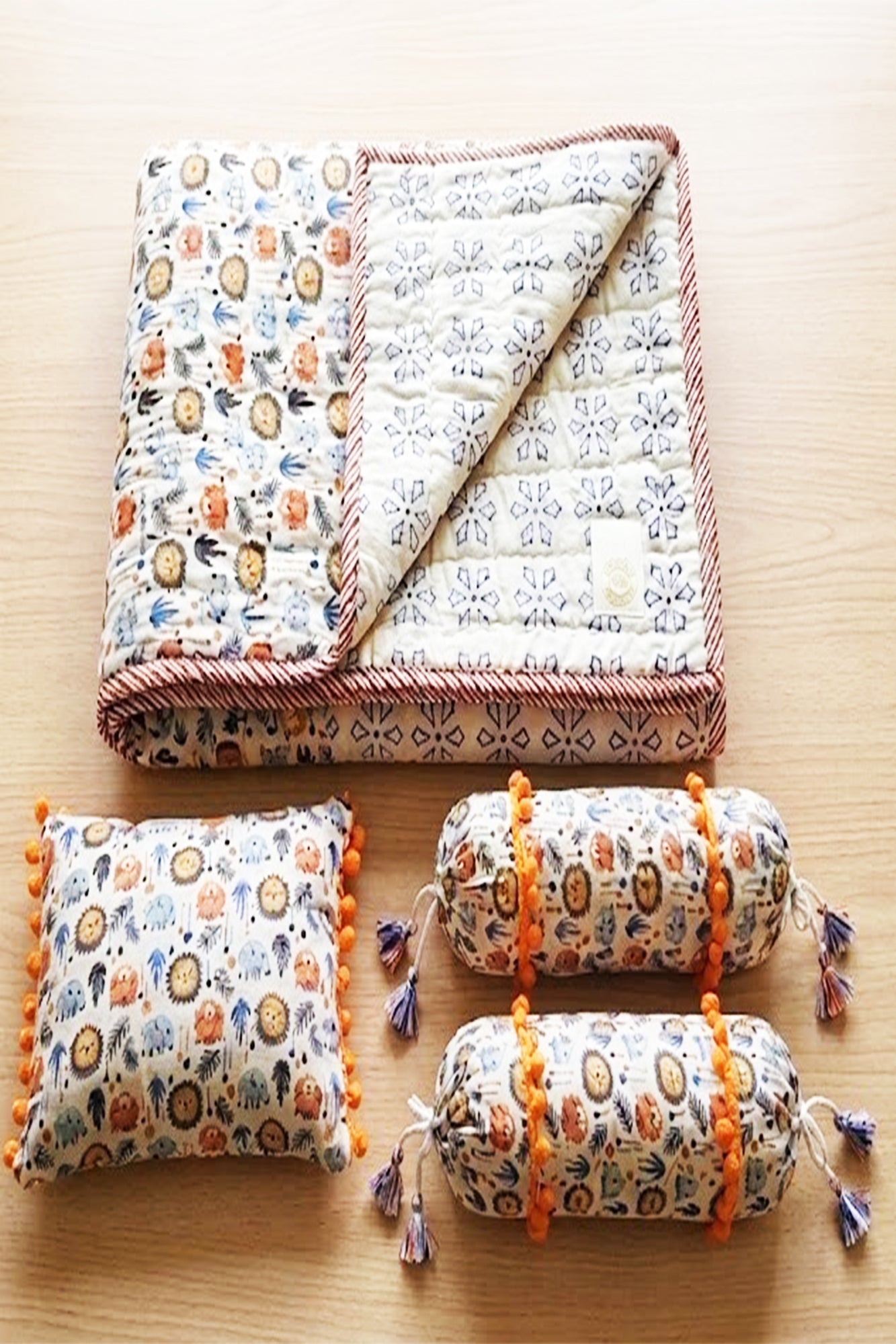 Lion Safari Bed Set