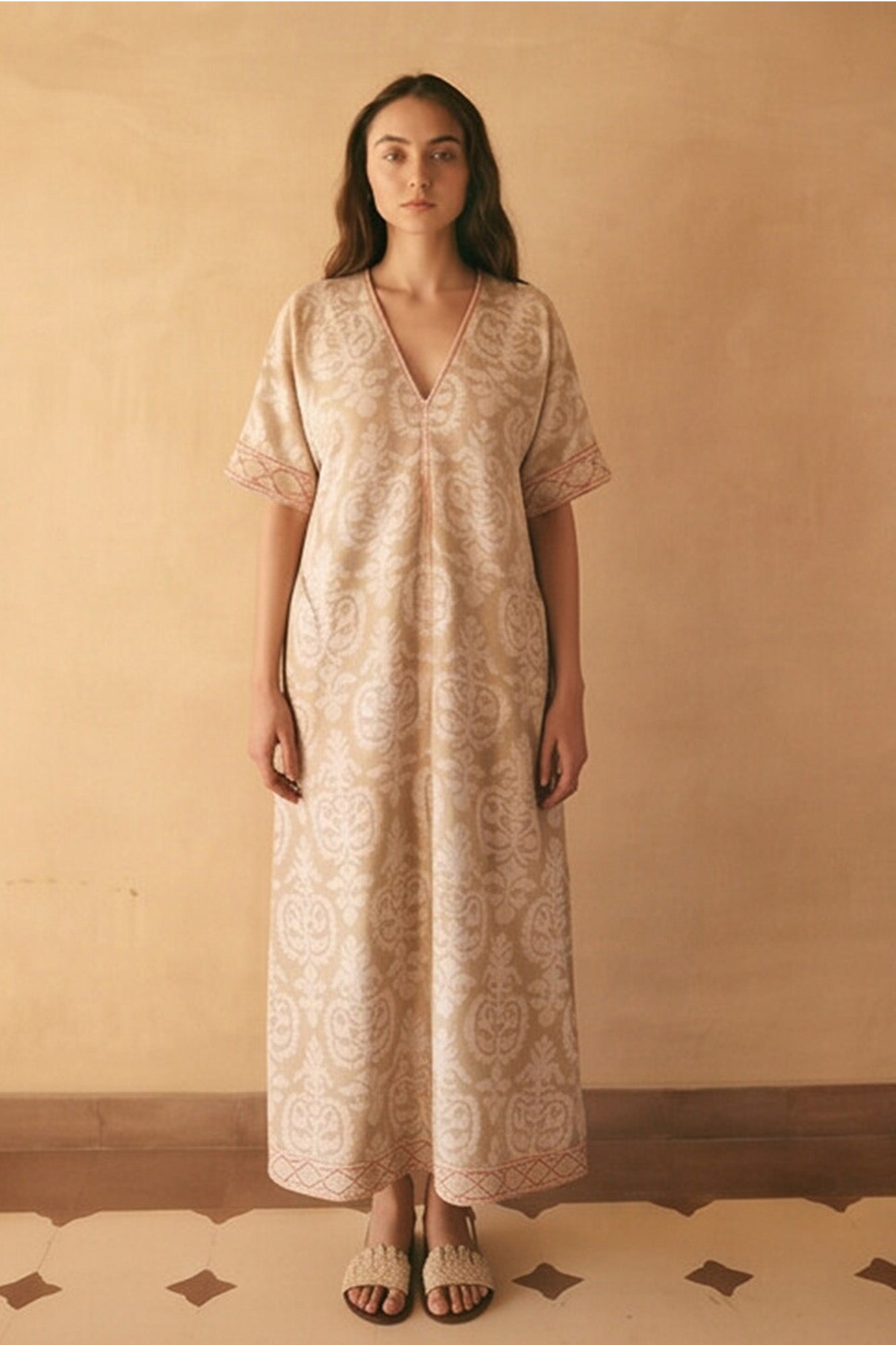 Dastan E Safarnama Kaftaan Dress