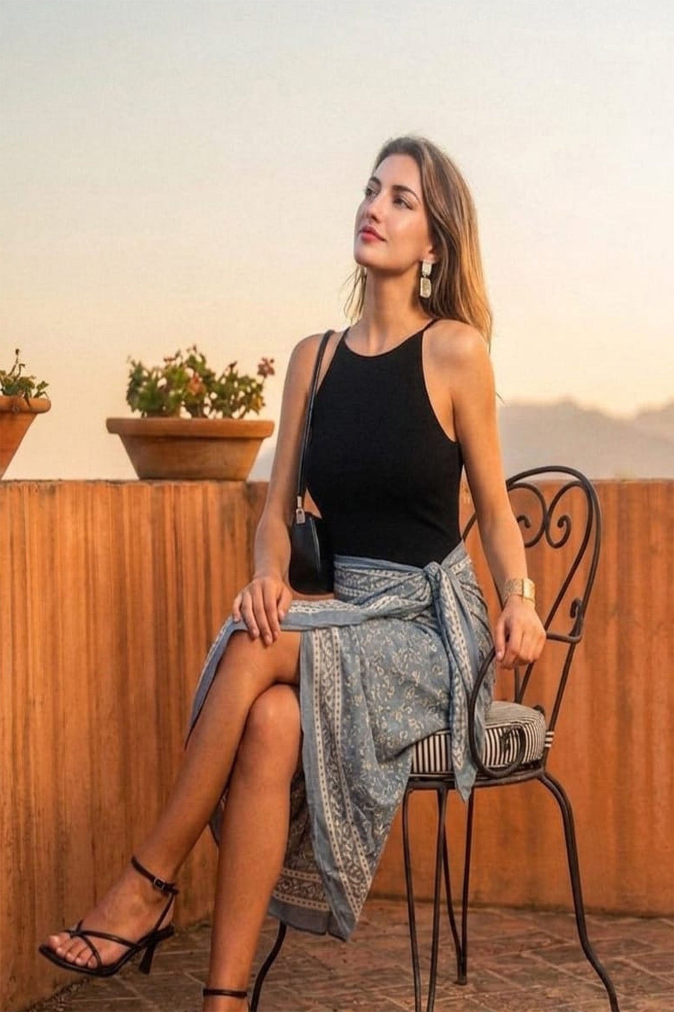 Blue Berry Sarong