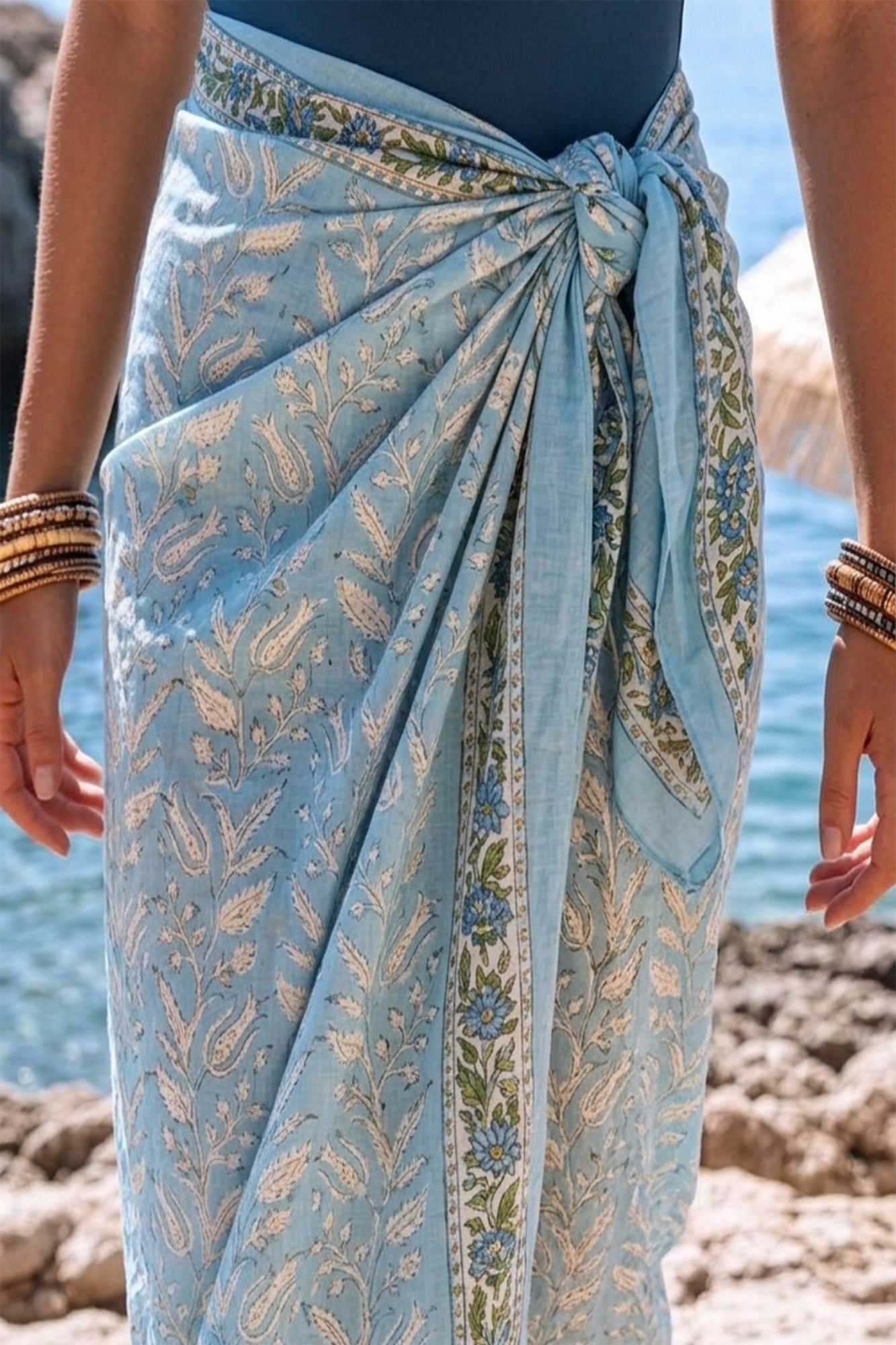 Bloom Breathe Sarong