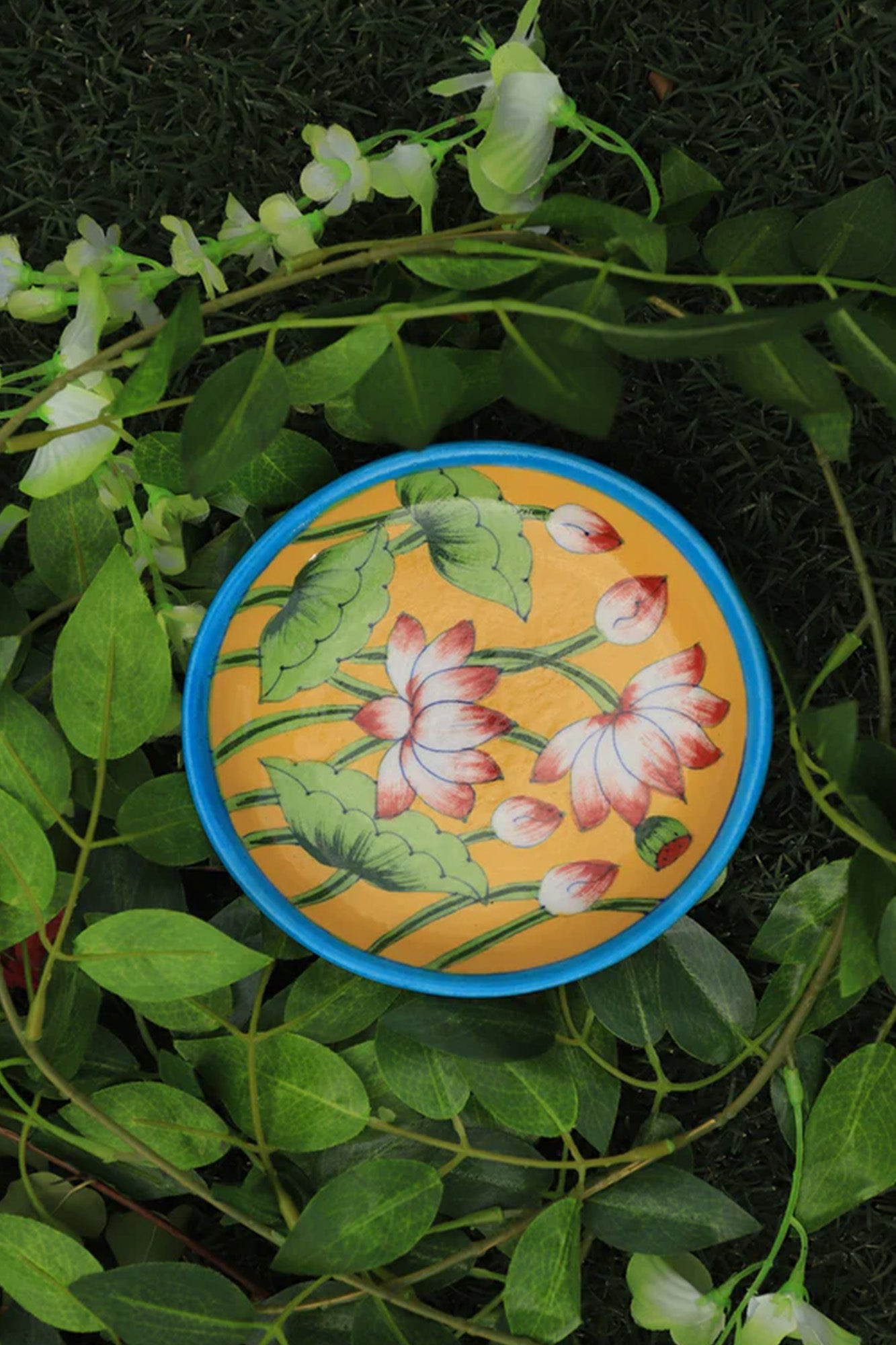 Plate Pink Lotus