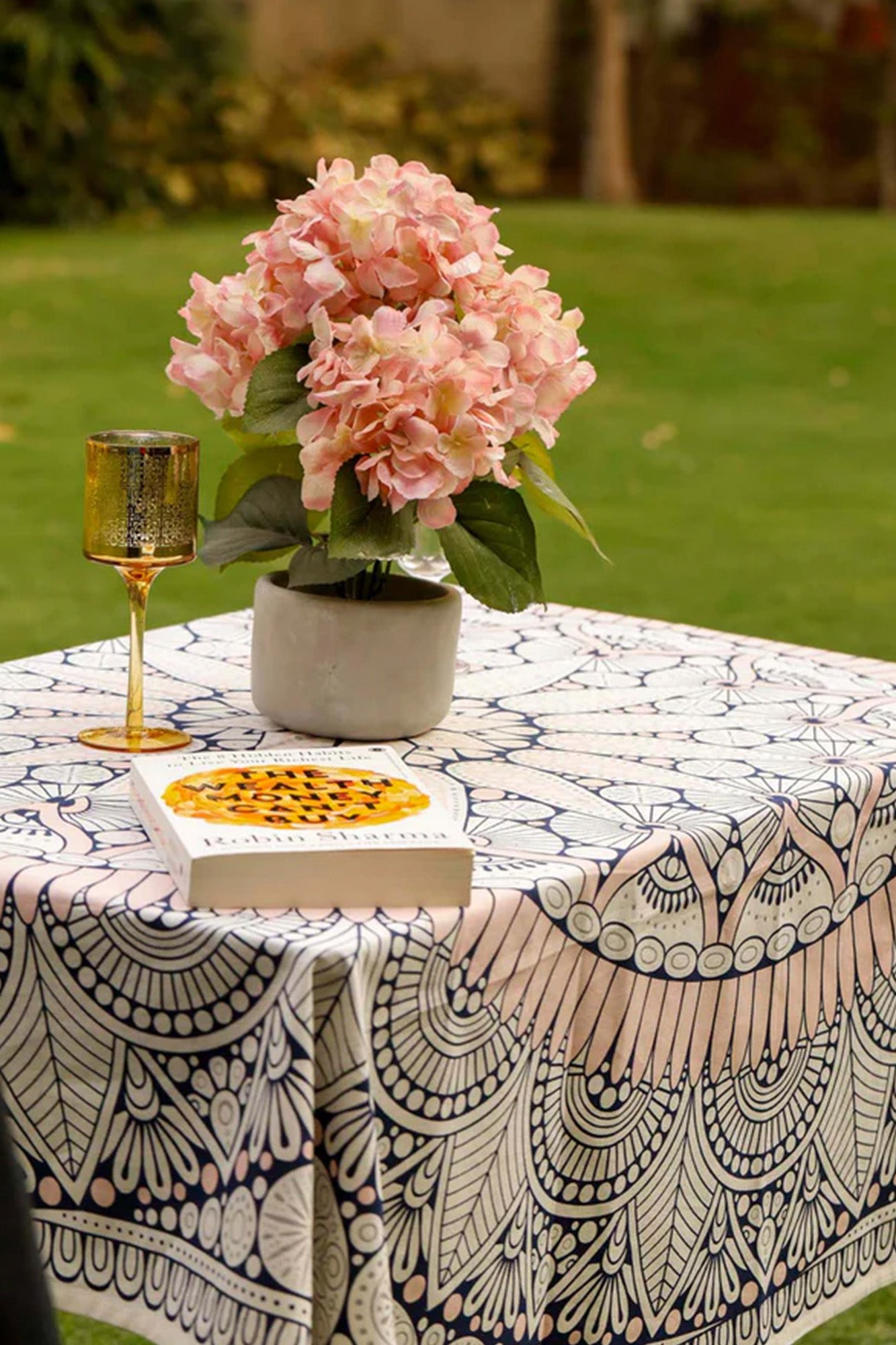 Table Cover Pink Mandala