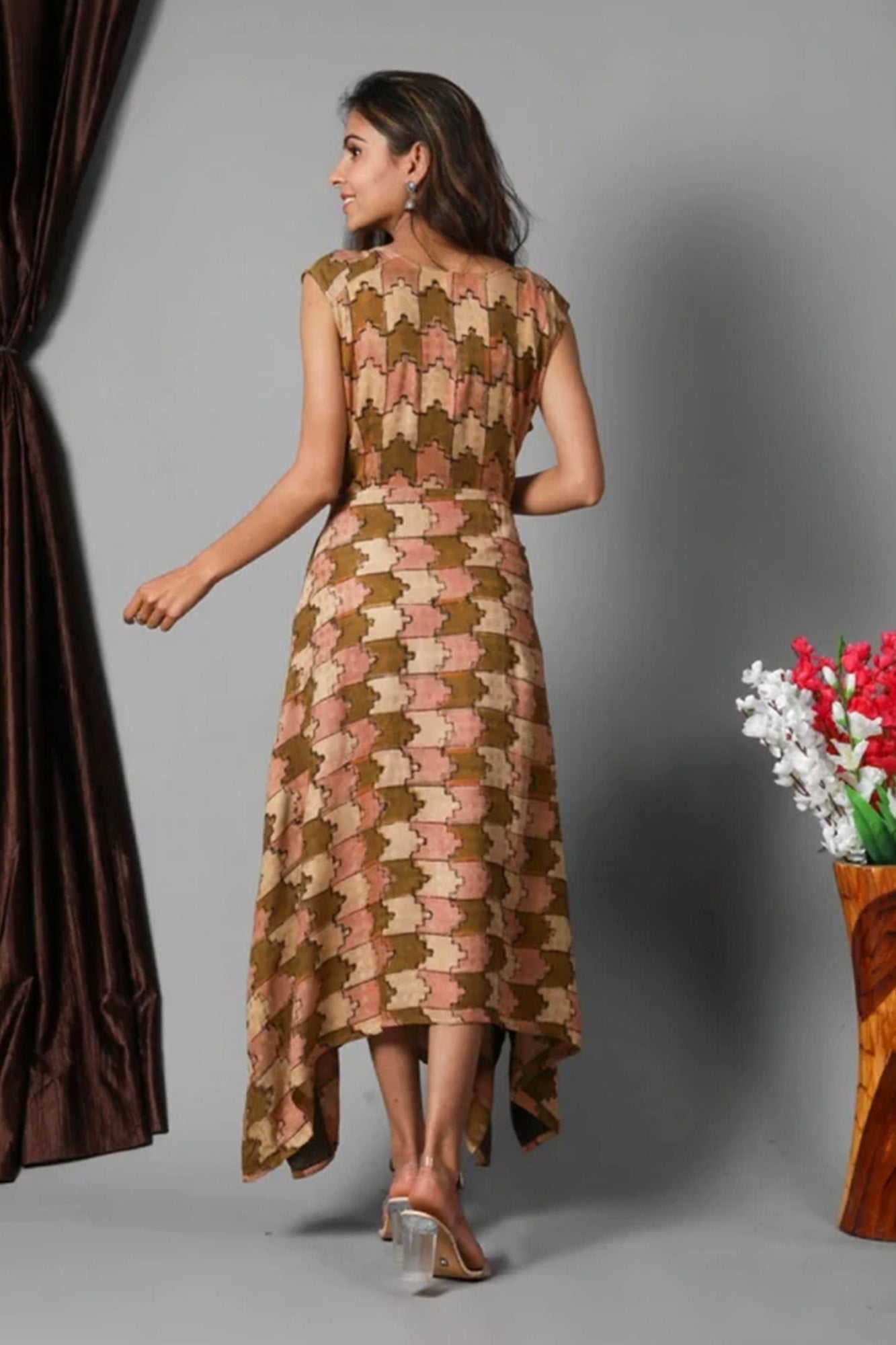 Dress-Ajrakh