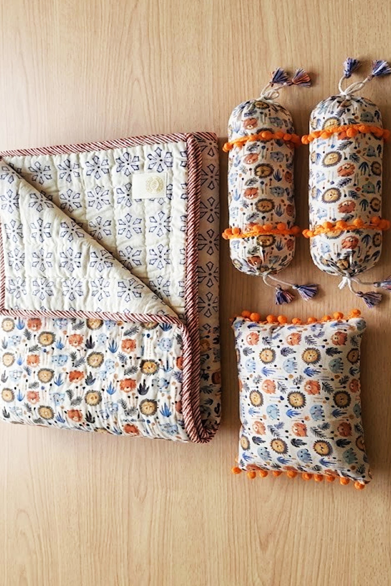 Lion Safari Bed Set