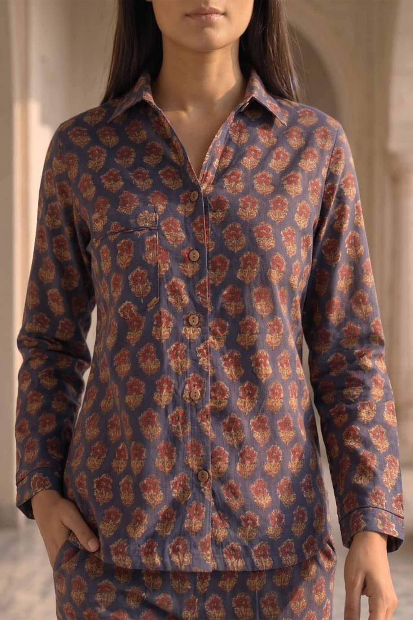 Tulip Garden Night Suit