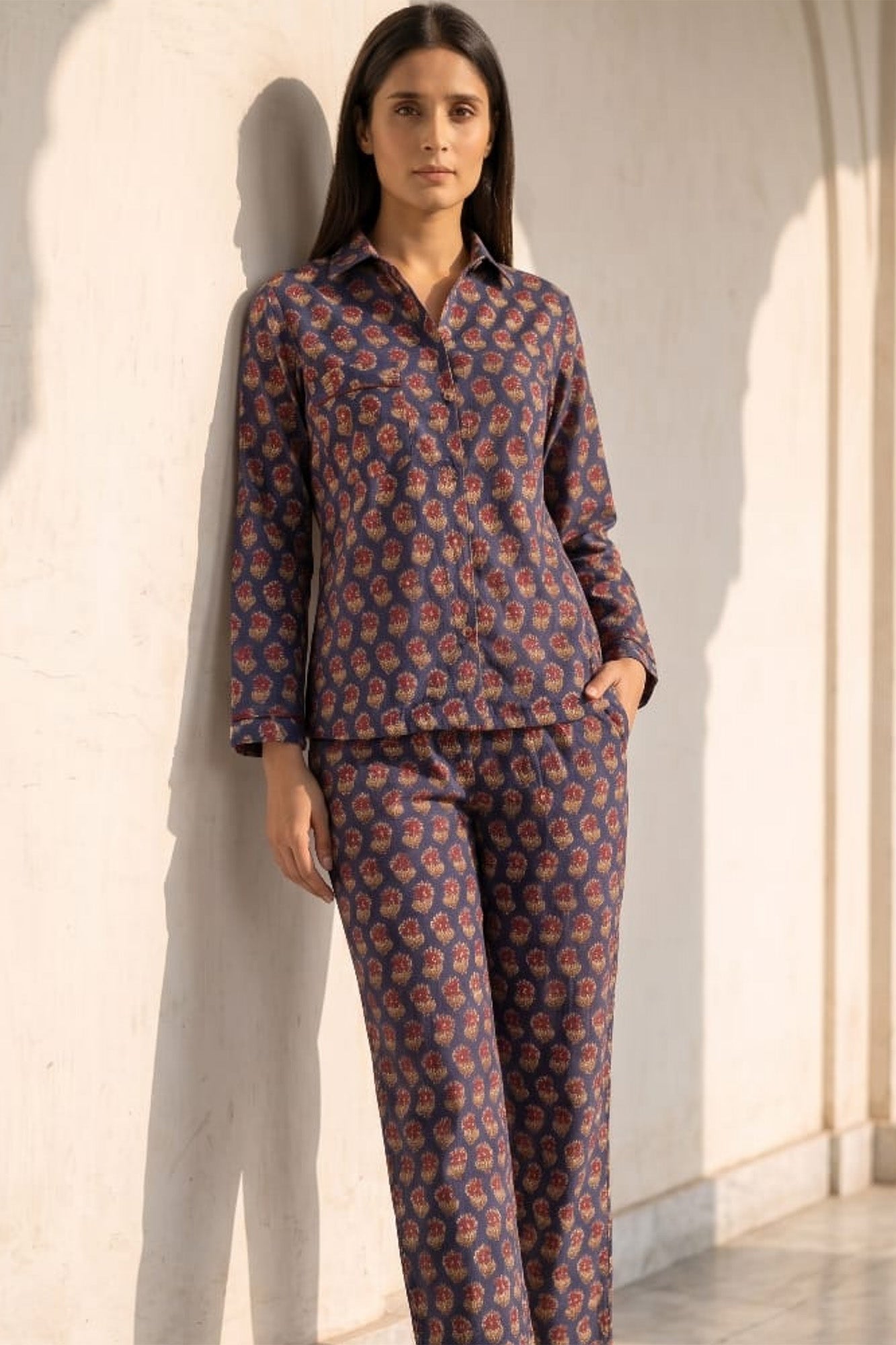 Tulip Garden Night Suit