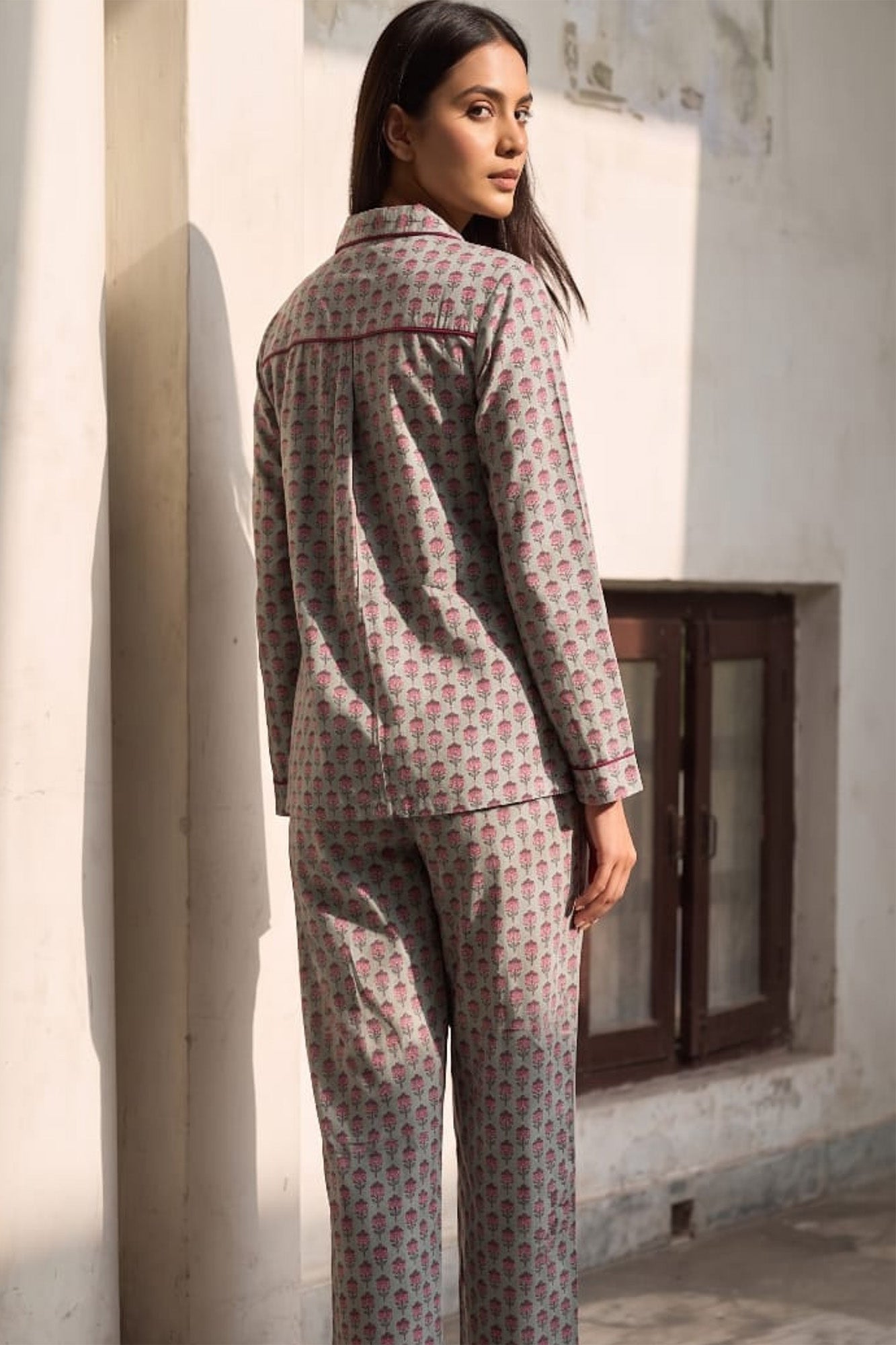 Lotus Bloom Night Suit
